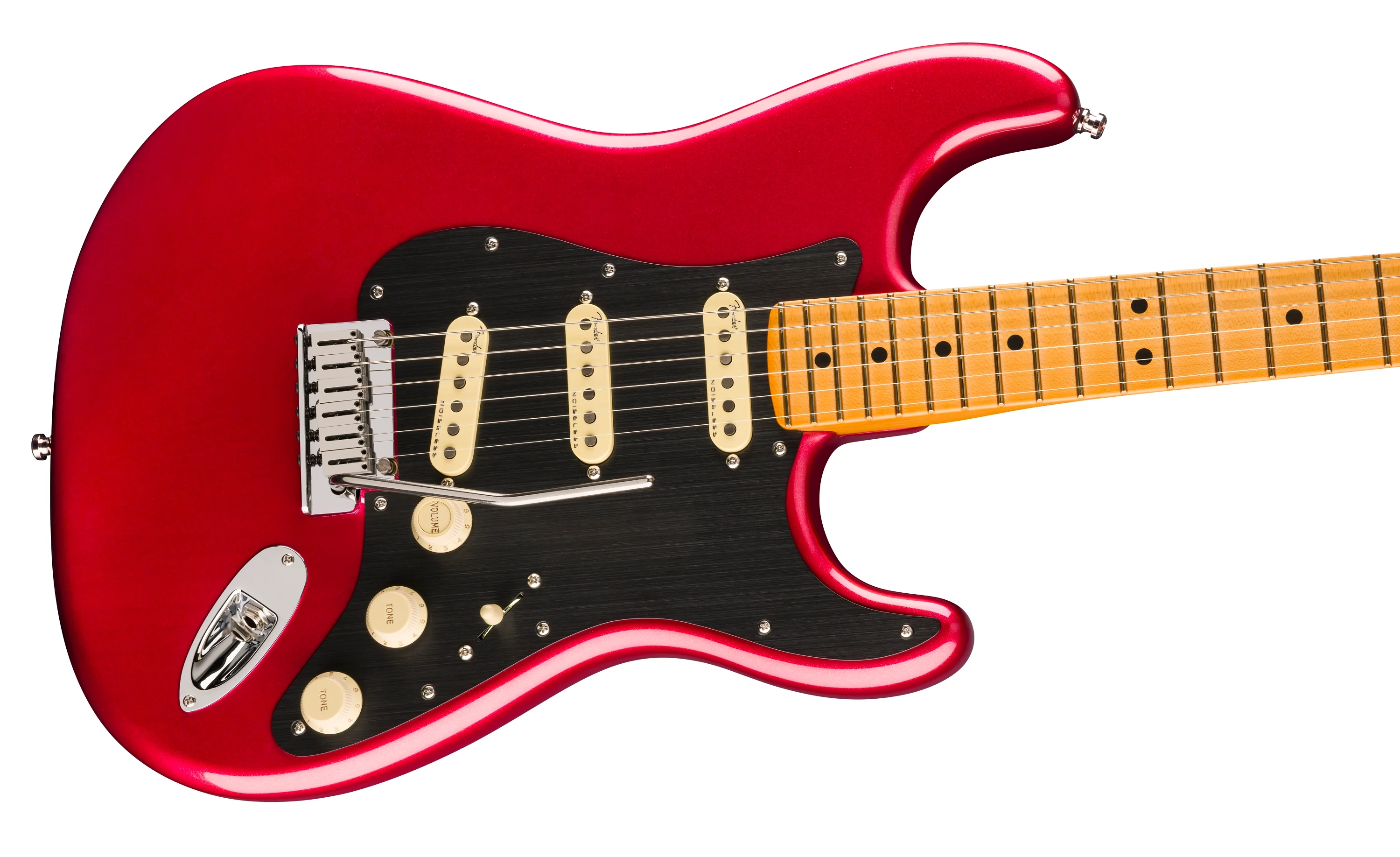 FENDER AMERICAN ULTRA II STRATOCASTER MN GUITARRA ELECTRICA SINISTER RED - Image 3