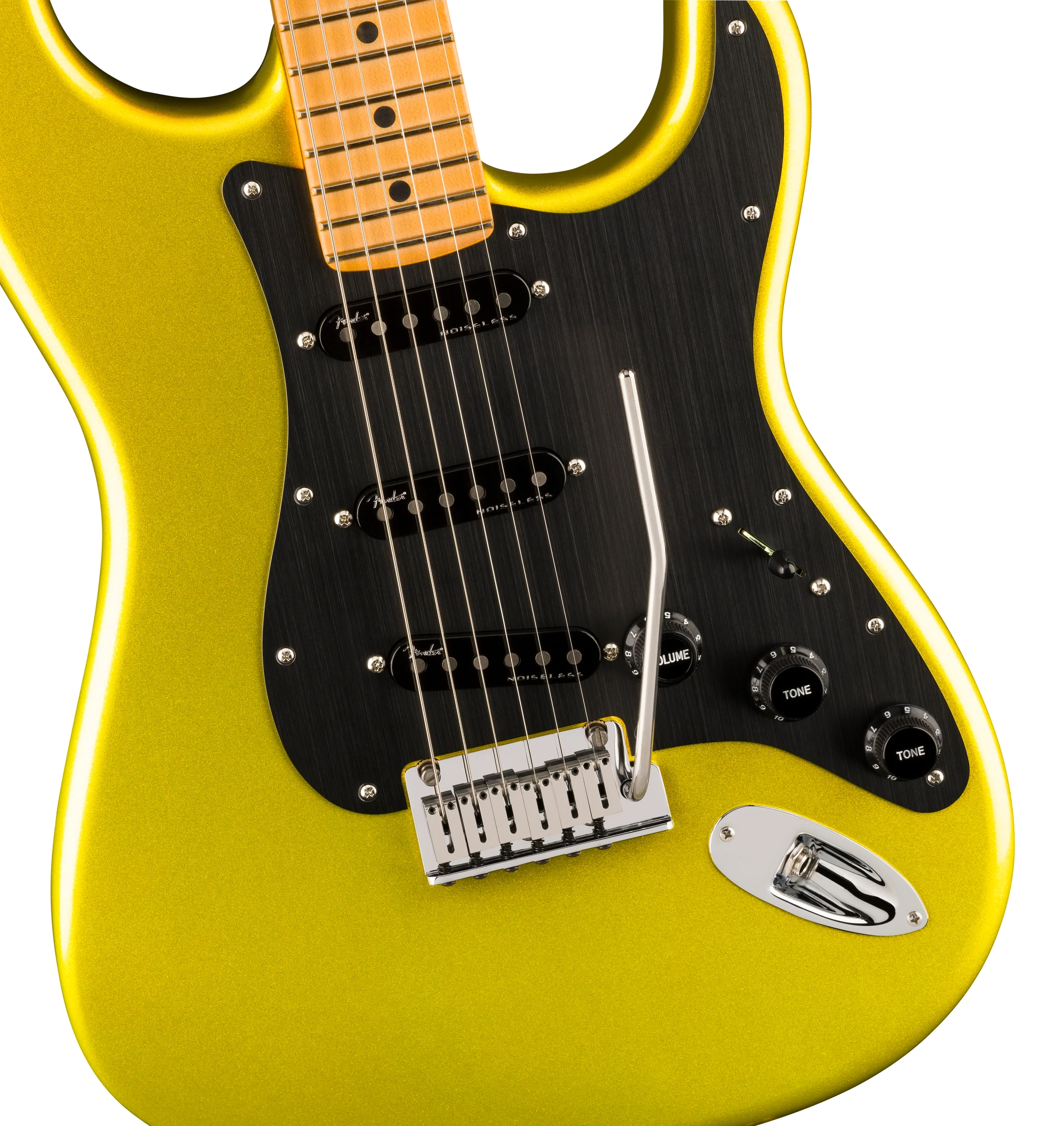 FENDER AMERICAN ULTRA II STRATOCASTER MN GUITARRA ELECTRICA SOLAR FLARE - Image 4
