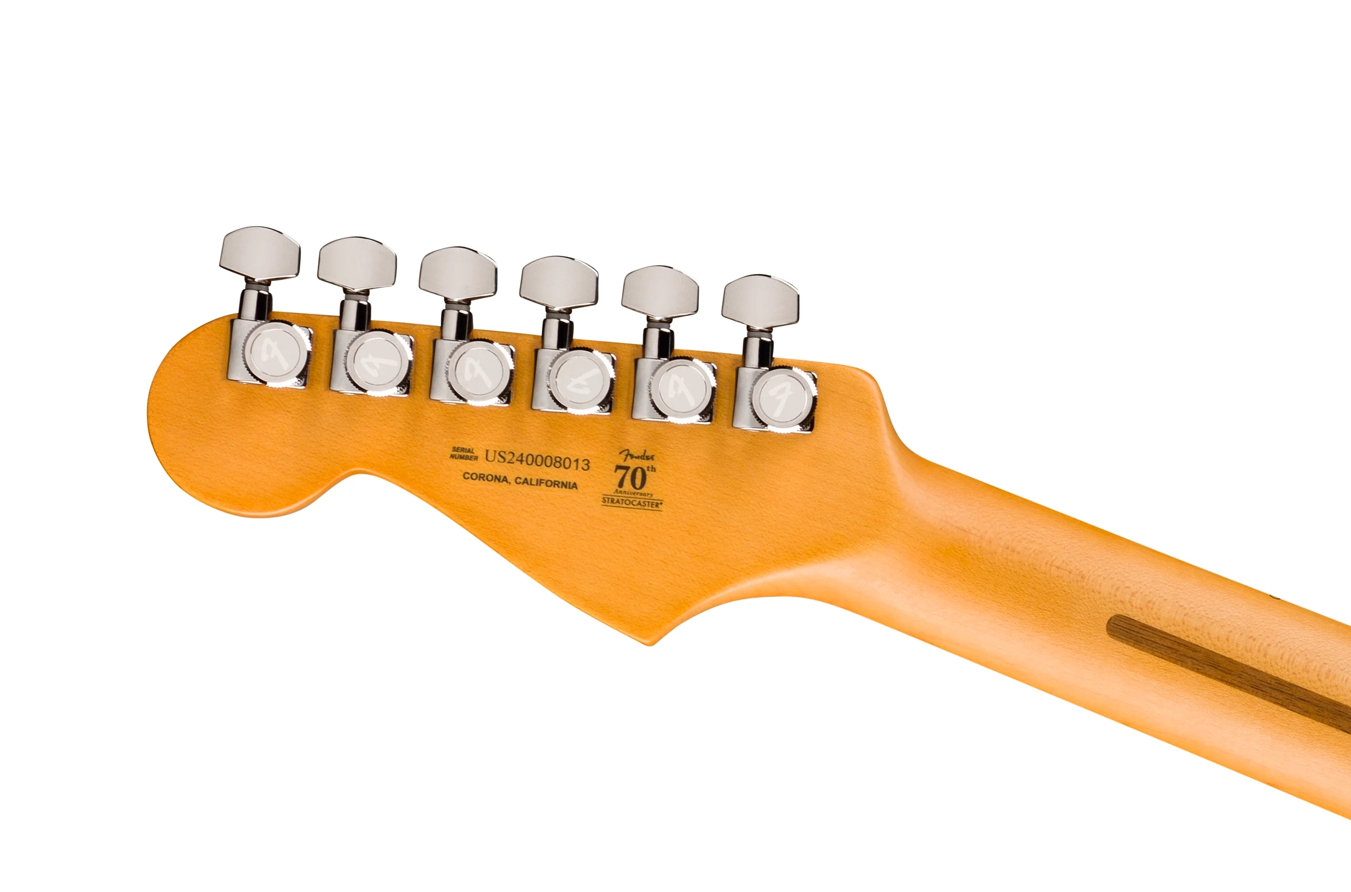 FENDER AMERICAN ULTRA II STRATOCASTER MN GUITARRA ELECTRICA SOLAR FLARE - Image 6