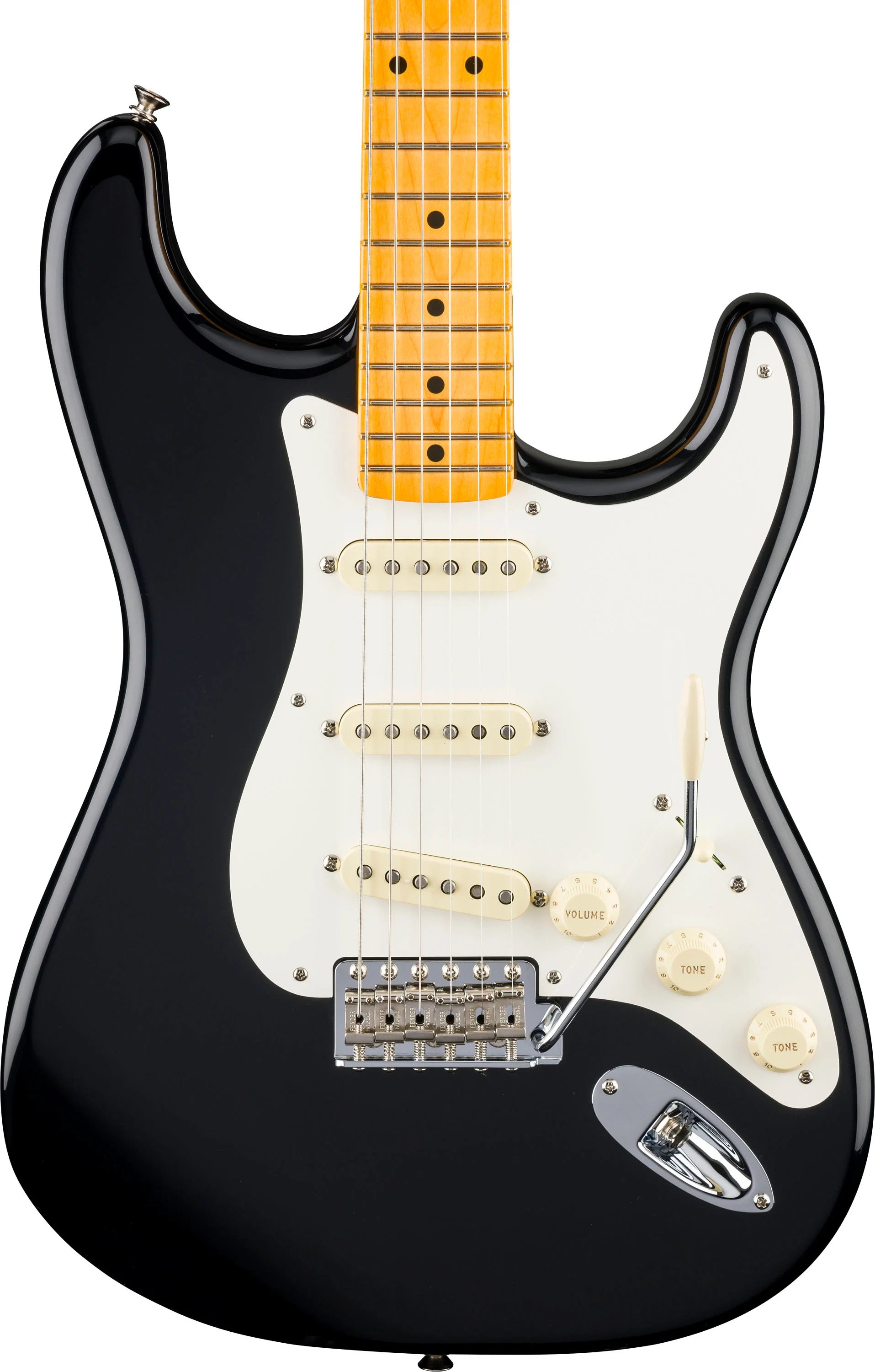 FENDER AMERICAN VINTAGE II 1957 STRATOCASTER MN GUITARRA ELECTRICA NEGRA - Image 3