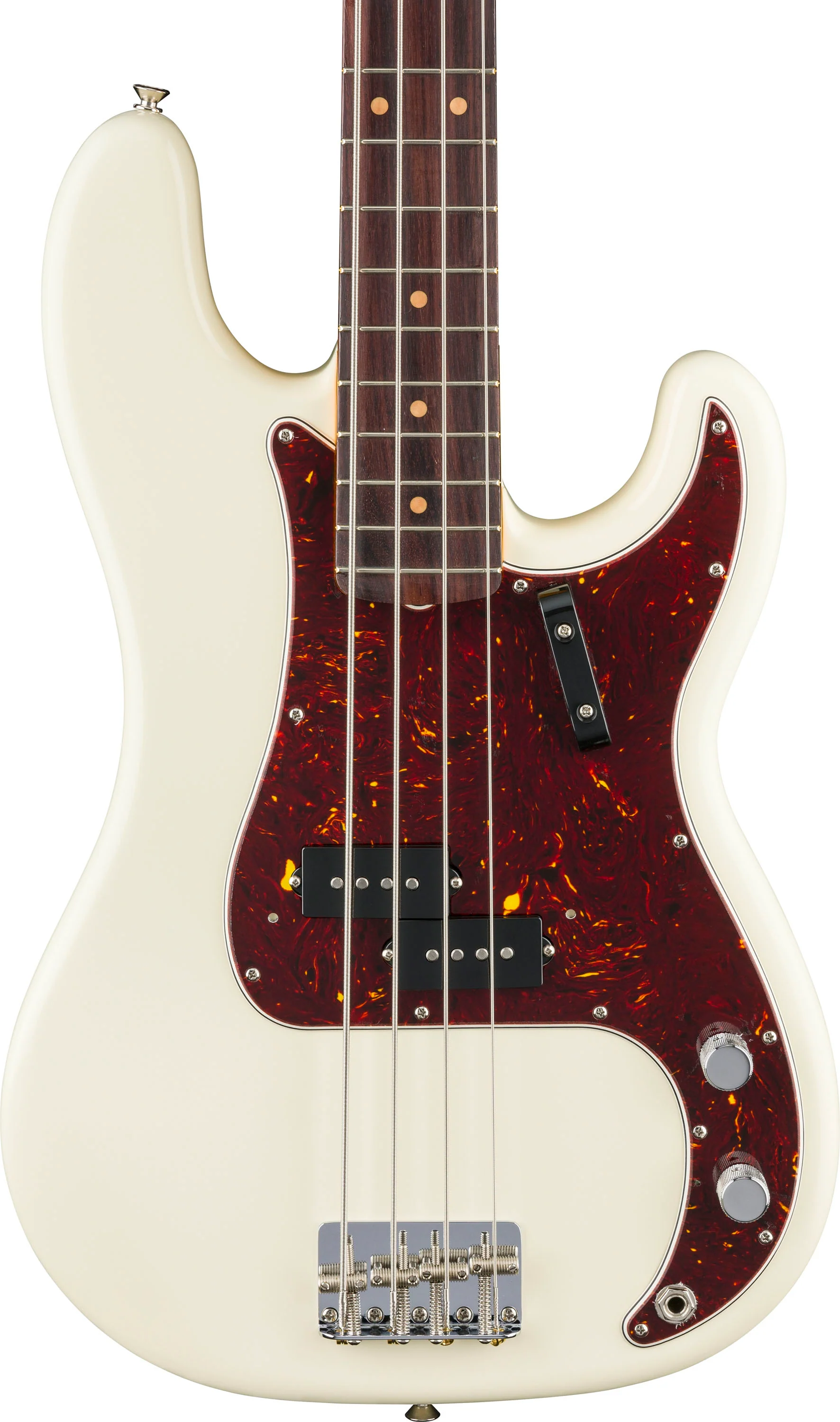 FENDER AMERICAN VINTAGE II 1960 PRECISION BASS RW BAJO ELECTRICO OLYMPIC WHITE - Image 3