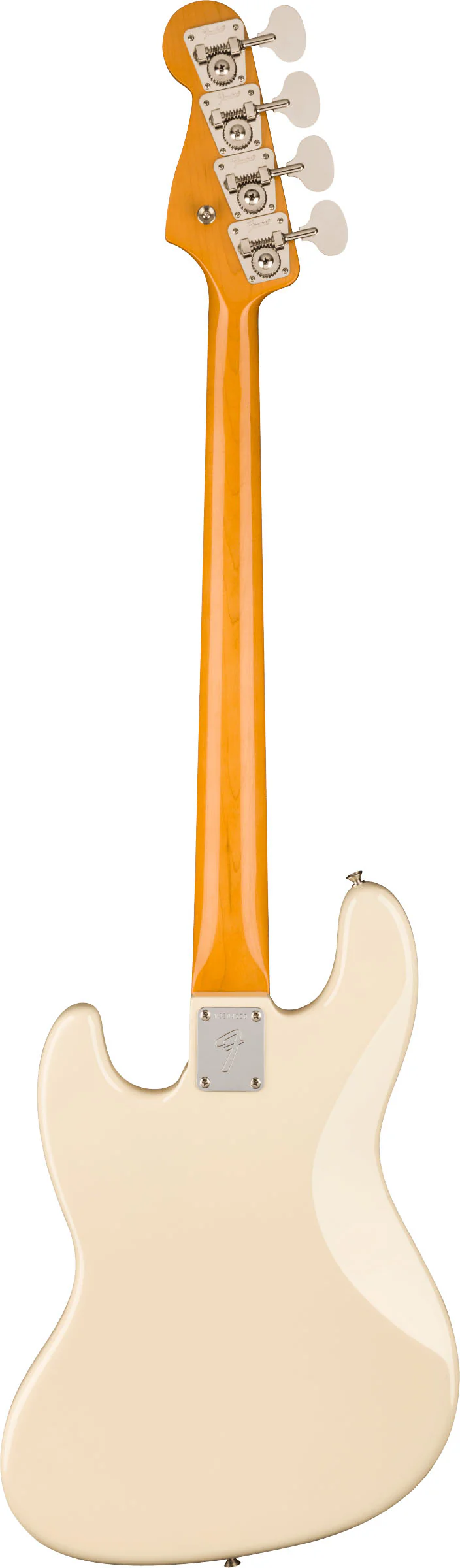 FENDER AMERICAN VINTAGE II 1966 JAZZ BASS RW BAJO ELECTRICO OLYMPIC WHITE - Image 2