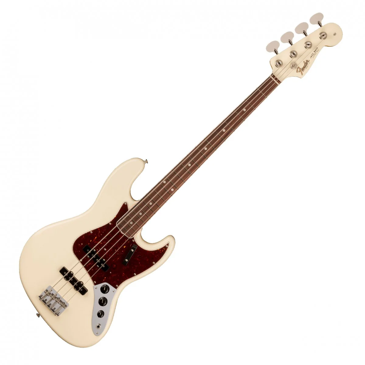 FENDER AMERICAN VINTAGE II 1966 JAZZ BASS RW BAJO ELECTRICO OLYMPIC WHITE - Image 7