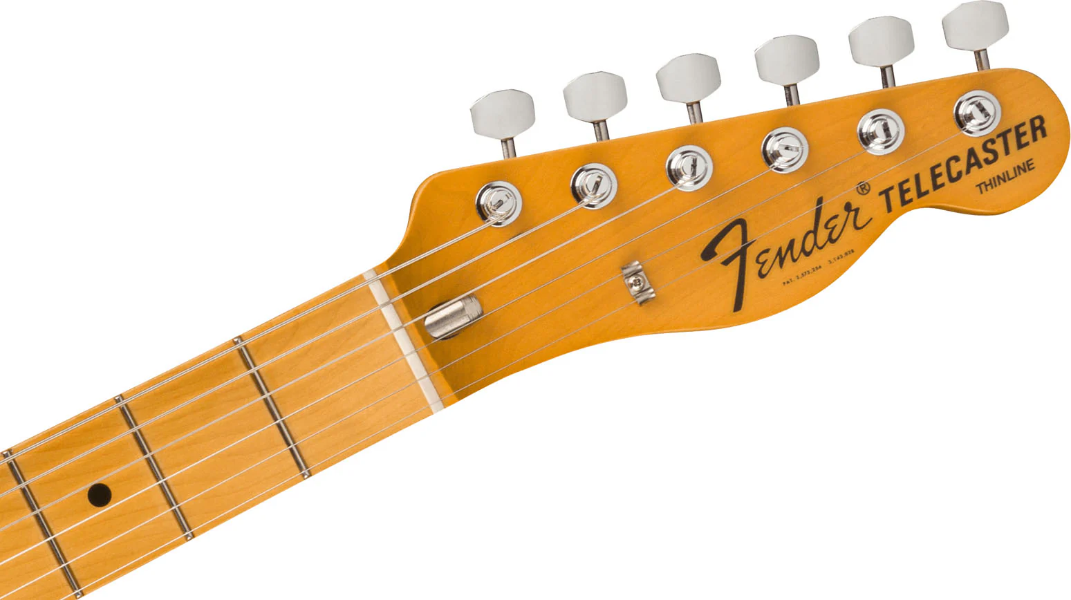FENDER AMERICAN VINTAGE II 1972 TELECASTER THINLINE MN GUITARRA ELECTRICA LAKE PLACID BLUE - Image 5