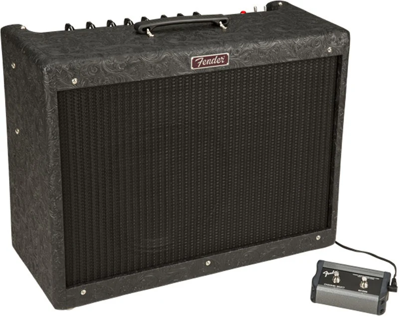 FENDER BLUES DELUXE LIMITED AMPLIFICADOR GUITARRA BLACK WESTERN. DEMO. - Image 4