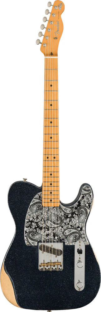 FENDER BRAD PAISLEY ESQUIRE MN GUITARRA ELECTRICA BLACK SPARKLE