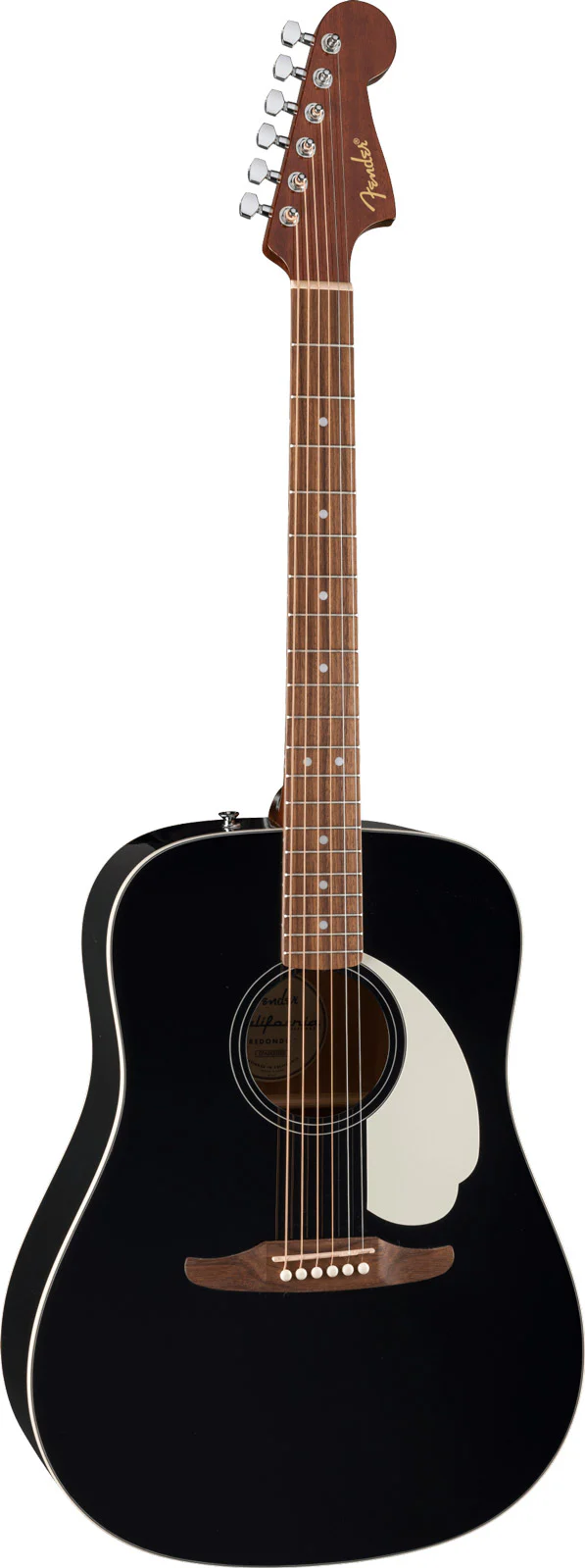 FENDER CALIFORNIA STANDARD REDONDO WN GUITARRA ACUSTICA NEGRA - Image 2