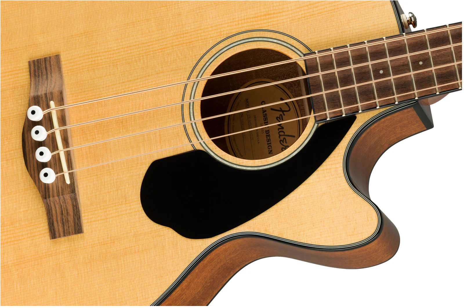 FENDER CB60SCE BASS BAJO ELECTROACUSTICO NATURAL - Image 5