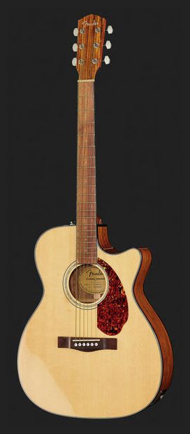 FENDER CC140SCE CONCERT GUITARRA ELECTROACUSTICA NATURAL CON ESTUCHE - Image 8