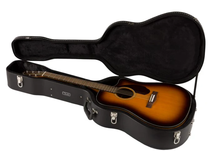 FENDER CC140SCE CONCERT GUITARRA ELECTROACUSTICA SUNBURST CON ESTUCHE - Image 8