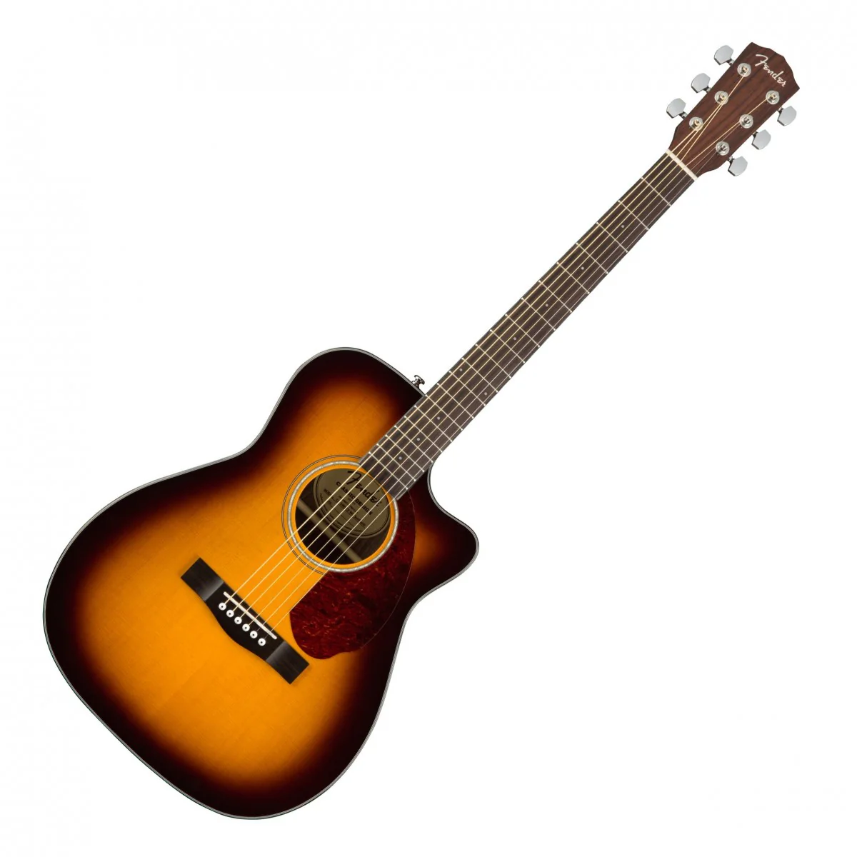 FENDER CC140SCE CONCERT GUITARRA ELECTROACUSTICA SUNBURST CON ESTUCHE - Image 9