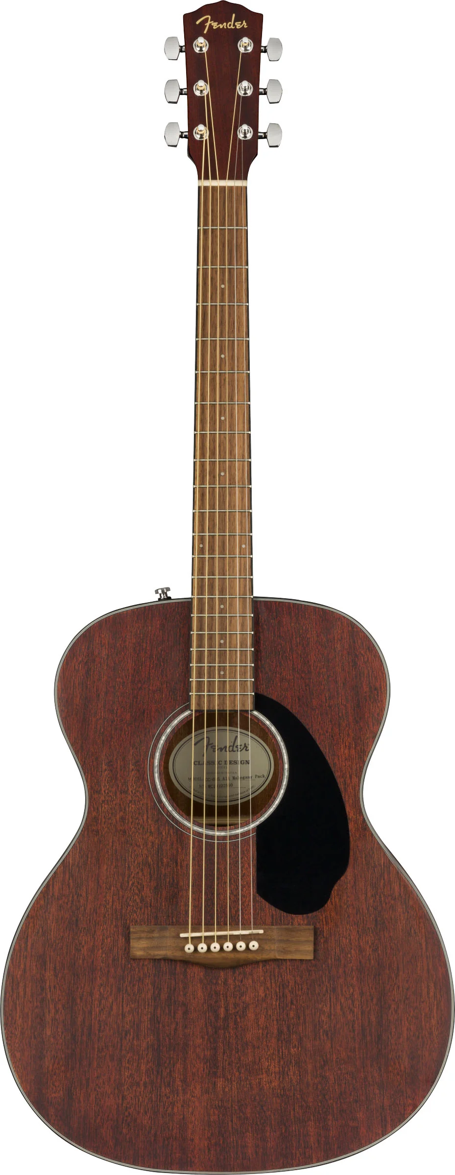 FENDER CC60S ALL MAHOGANY WN GUITARRA ACUSTICA CONCIERTO NATURAL