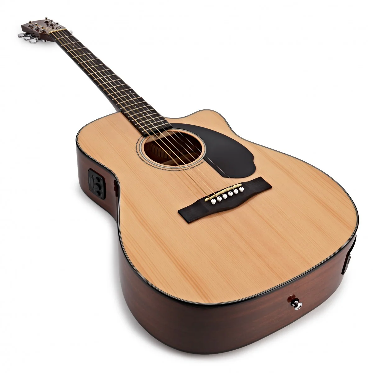 FENDER CC60SCE WN GUITARRA ELECTROACUSTICA CONCIERTO NATURAL - Image 10