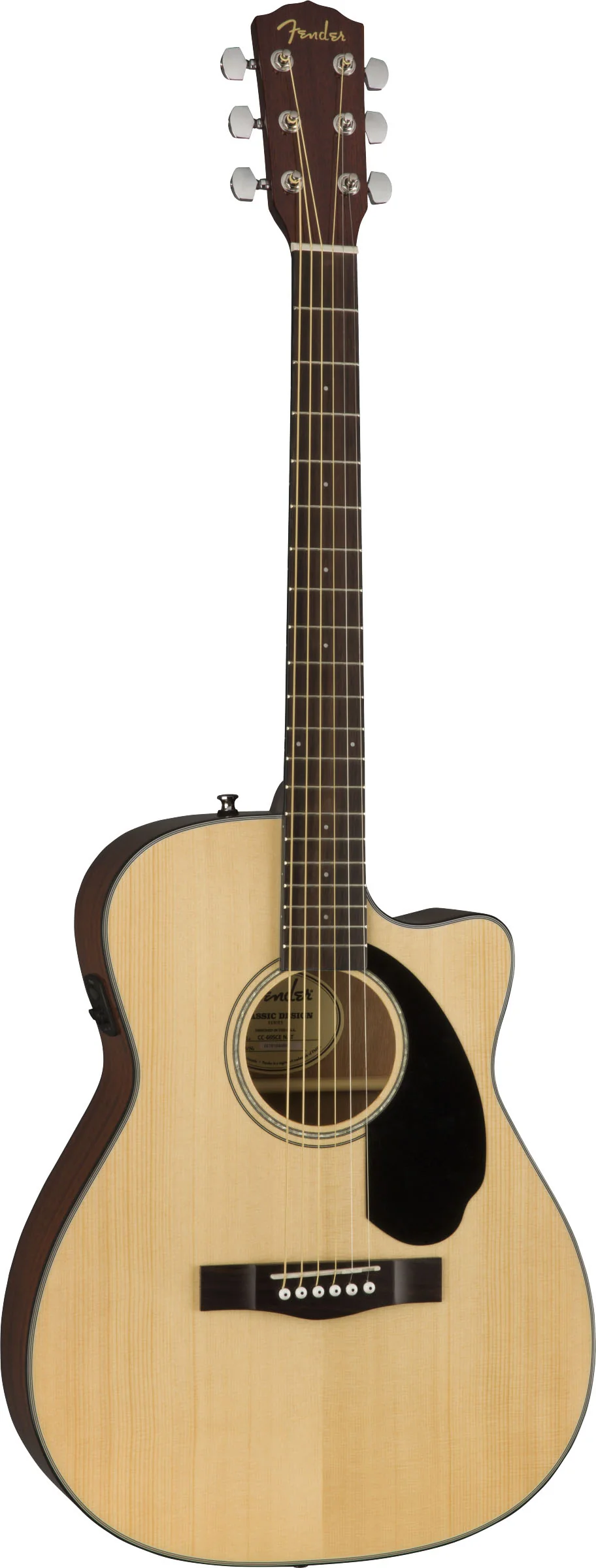 FENDER CC60SCE WN GUITARRA ELECTROACUSTICA CONCIERTO NATURAL - Image 2
