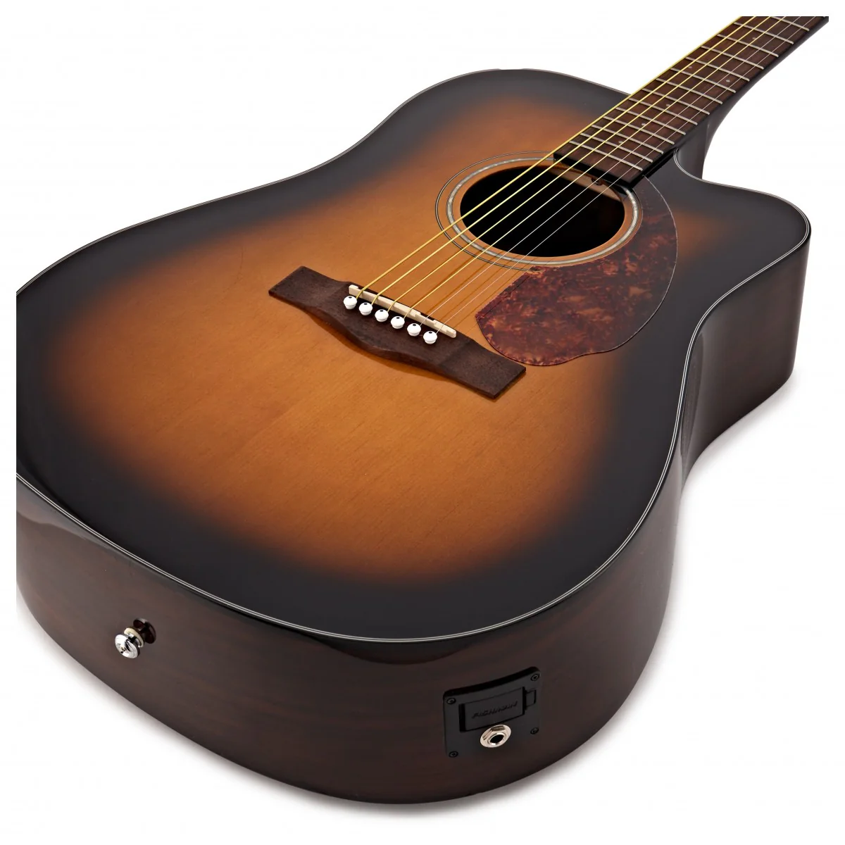 FENDER CD140SCE WN GUITARRA ELECTROACUSTICA DREADNOUGHT SUNBURST - Image 11