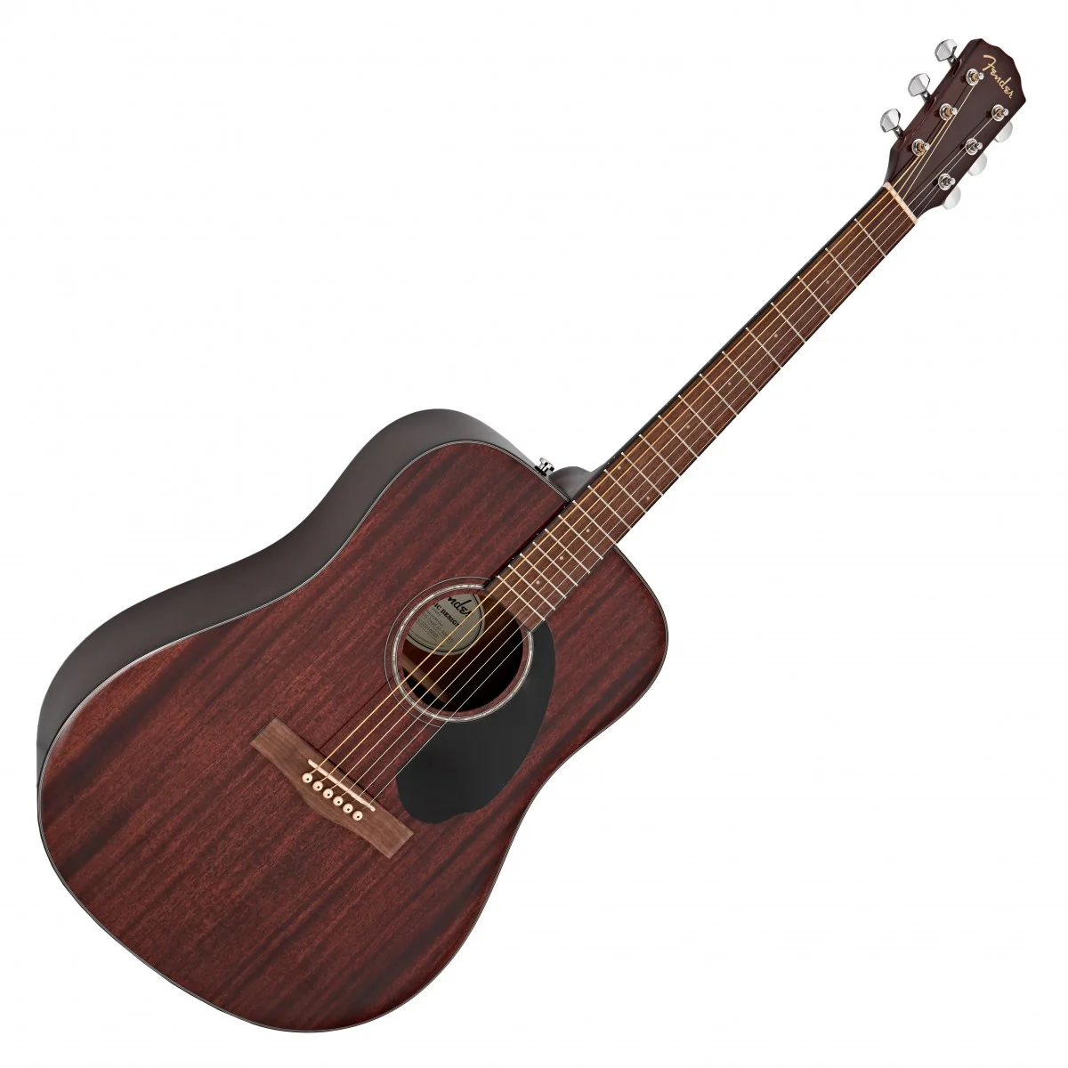 FENDER CD60S ALL MAHOGANY WN GUITARRA ACUSTICA DREADNOUGHT - Image 6