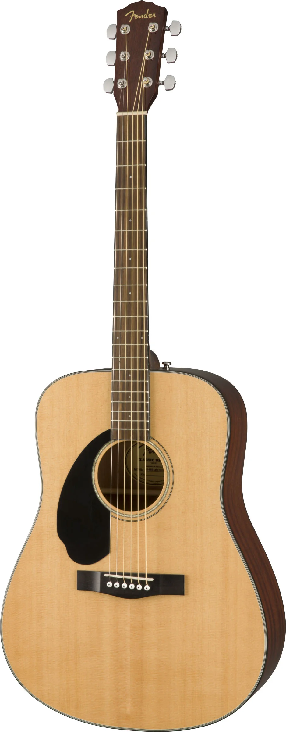 FENDER CD60S LH WN GUITARRA ACUSTICA DREADNOUGHT ZURDOS NATURAL - Image 2
