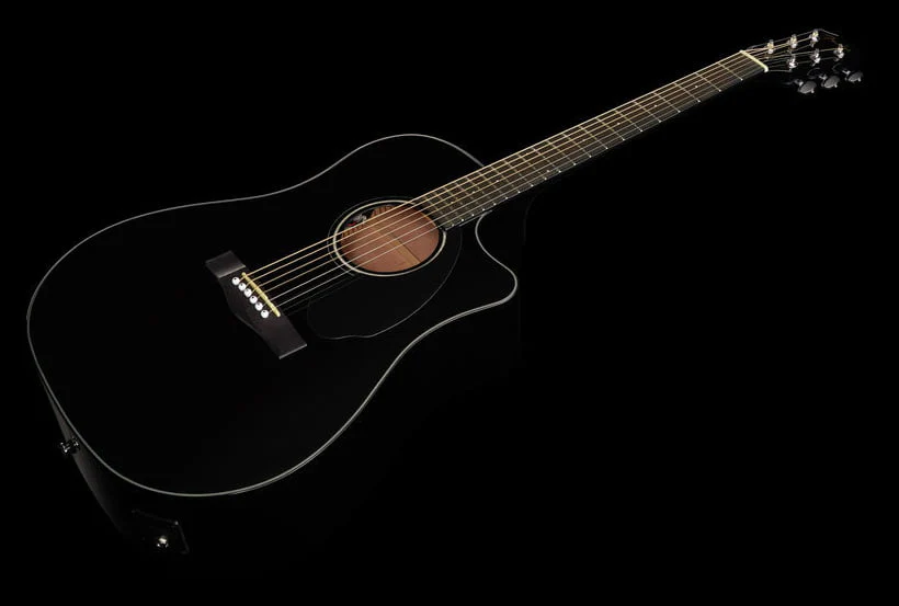 FENDER CD60SCE BLK WN GUITARRA ELECTROACUSTICA DREADNOUGHT NEGRA - Image 18