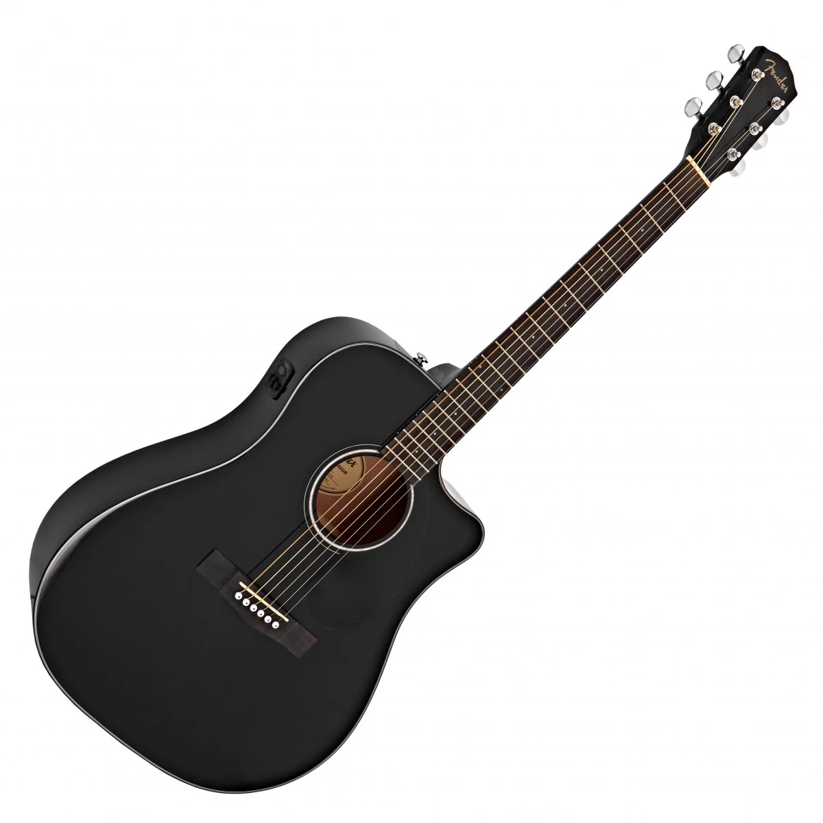 FENDER CD60SCE BLK WN GUITARRA ELECTROACUSTICA DREADNOUGHT NEGRA - Image 7