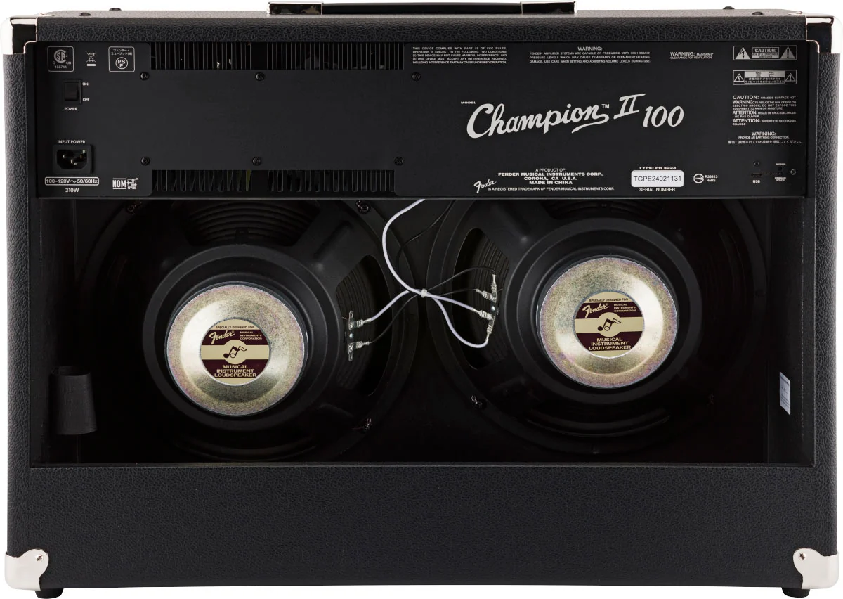 FENDER CHAMPION II 100 AMPLIFICADOR GUITARRA - Image 6