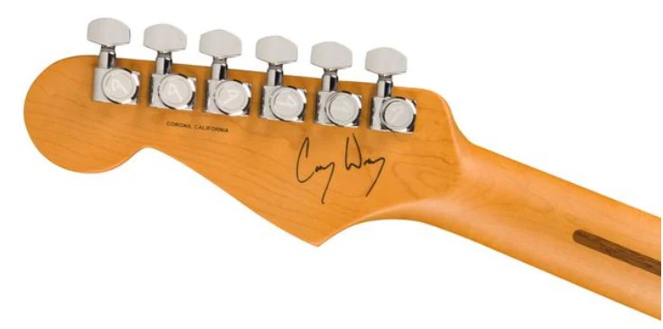 FENDER CORY WONG STRATOCASTER RW GUITARRA ELECTRICA DAPHNE BLUE - Image 6