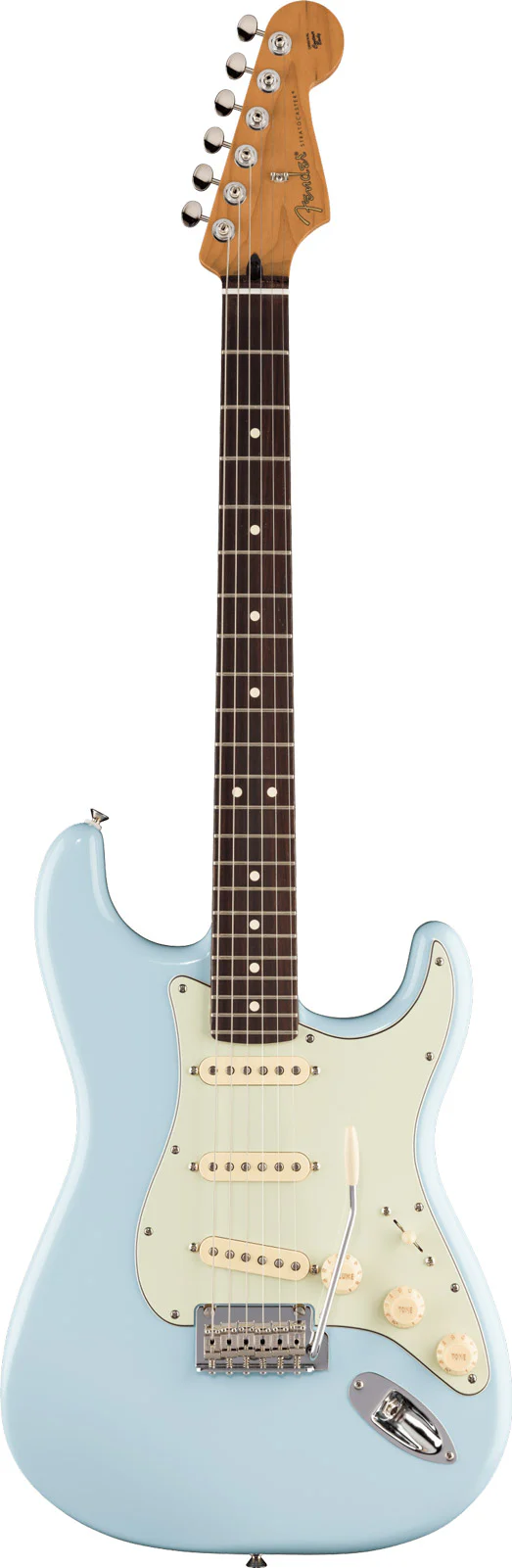 FENDER DE PLAYER II STRATOCASTER RW GUITARRA ELECTRICA SONIC BLUE.