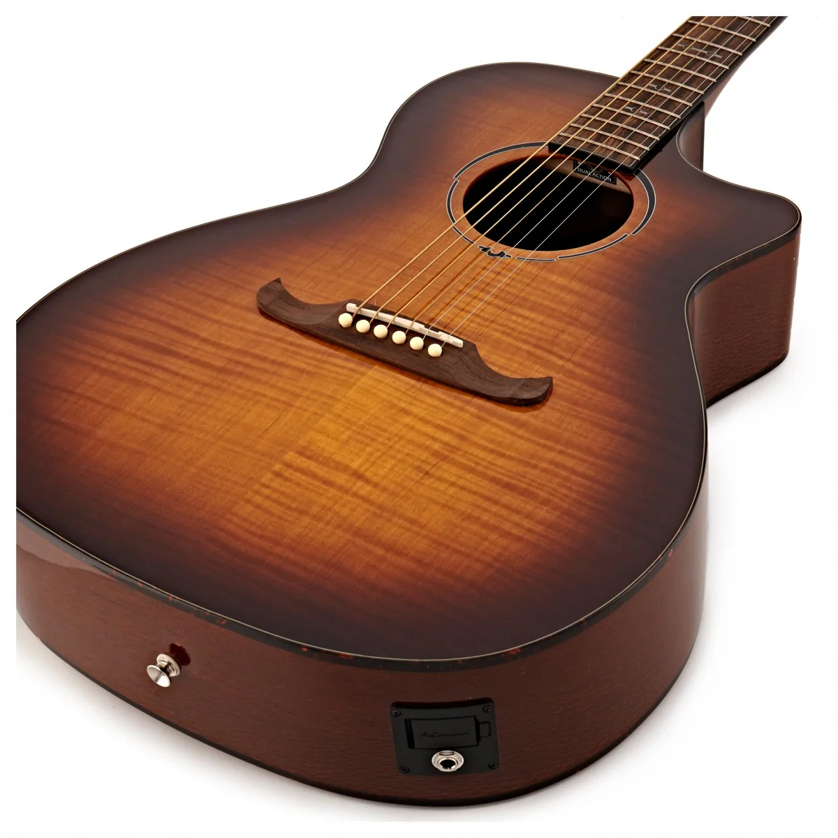FENDER FA345CE IL GUITARRA ACUSTICA AUDITORIO 3 TONOS TEA BURST. - Image 11
