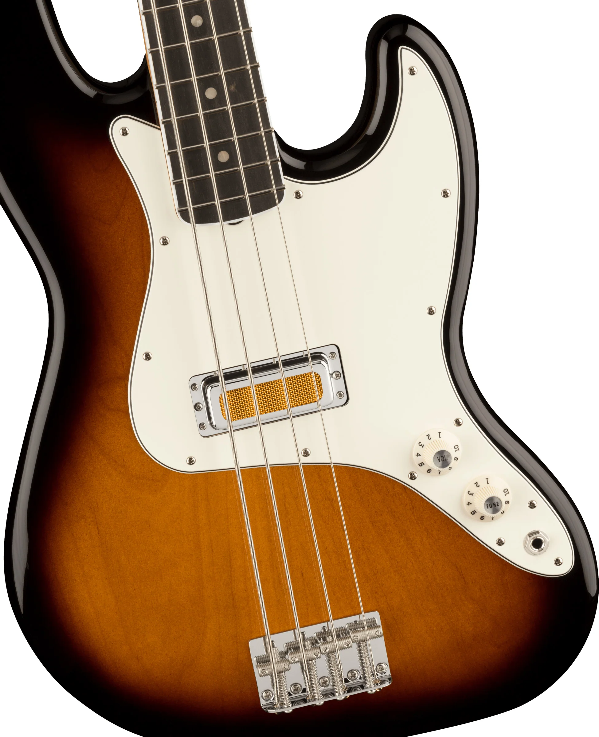 FENDER GOLD FOIL JAZZ BASS EB BAJO ELECTRICO 2 COLORES SUNBURST - Image 4