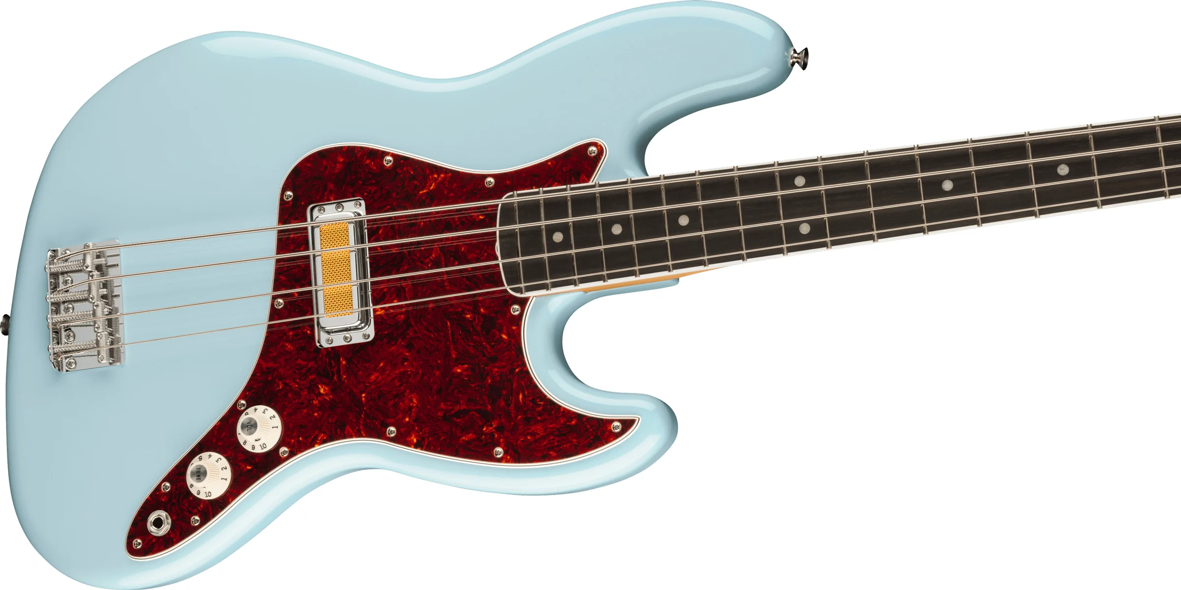 FENDER GOLD FOIL JAZZ BASS EB BAJO ELECTRICO SONIC BLUE - Image 3