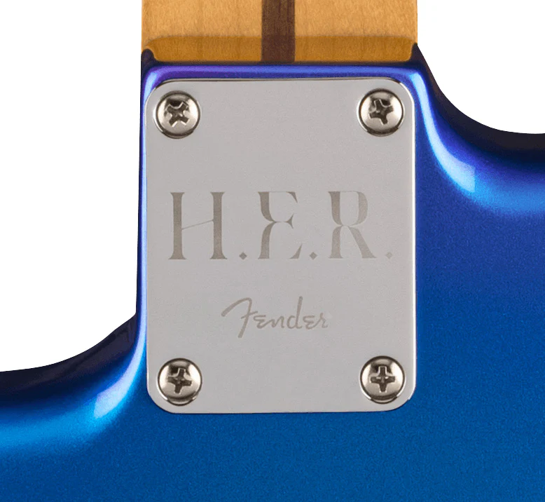 FENDER HER STRATOCASTER MN GUITARRA ELECTRICA BLUE MARLIN. - Image 7