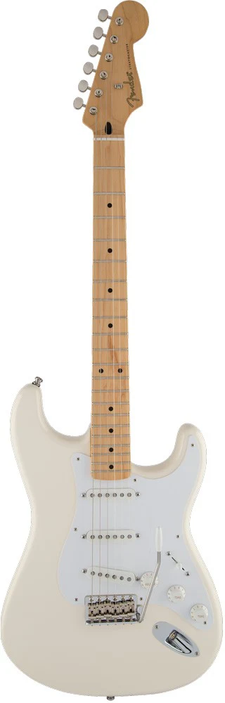 FENDER JIMMIE VAUGHAN TEX MEX STRATOCASTER MN GUITARRA ELECTRICA OLYMPIC WHITE