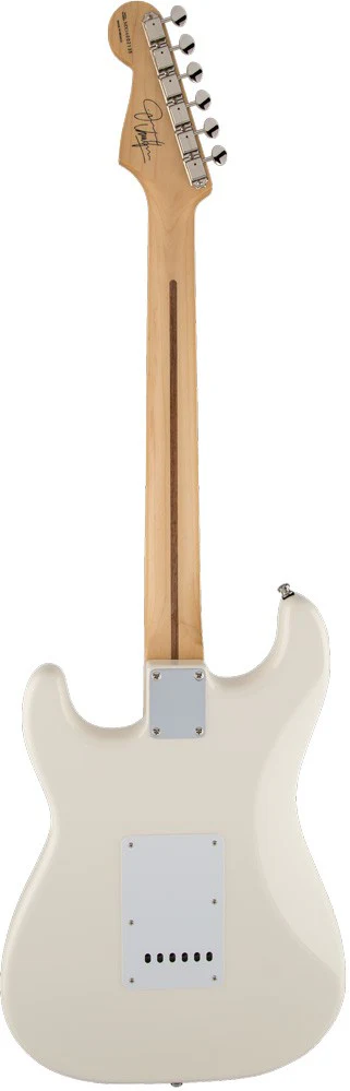 FENDER JIMMIE VAUGHAN TEX MEX STRATOCASTER MN GUITARRA ELECTRICA OLYMPIC WHITE - Image 2