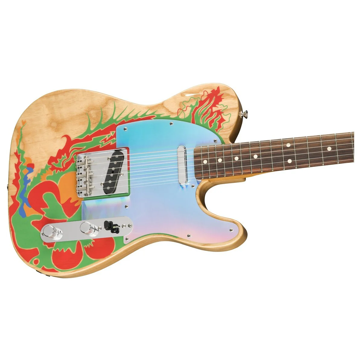 FENDER JIMMY PAGE TELECASTER RW GUITARRA ELECTRICA NATURAL DRAGON - Image 3