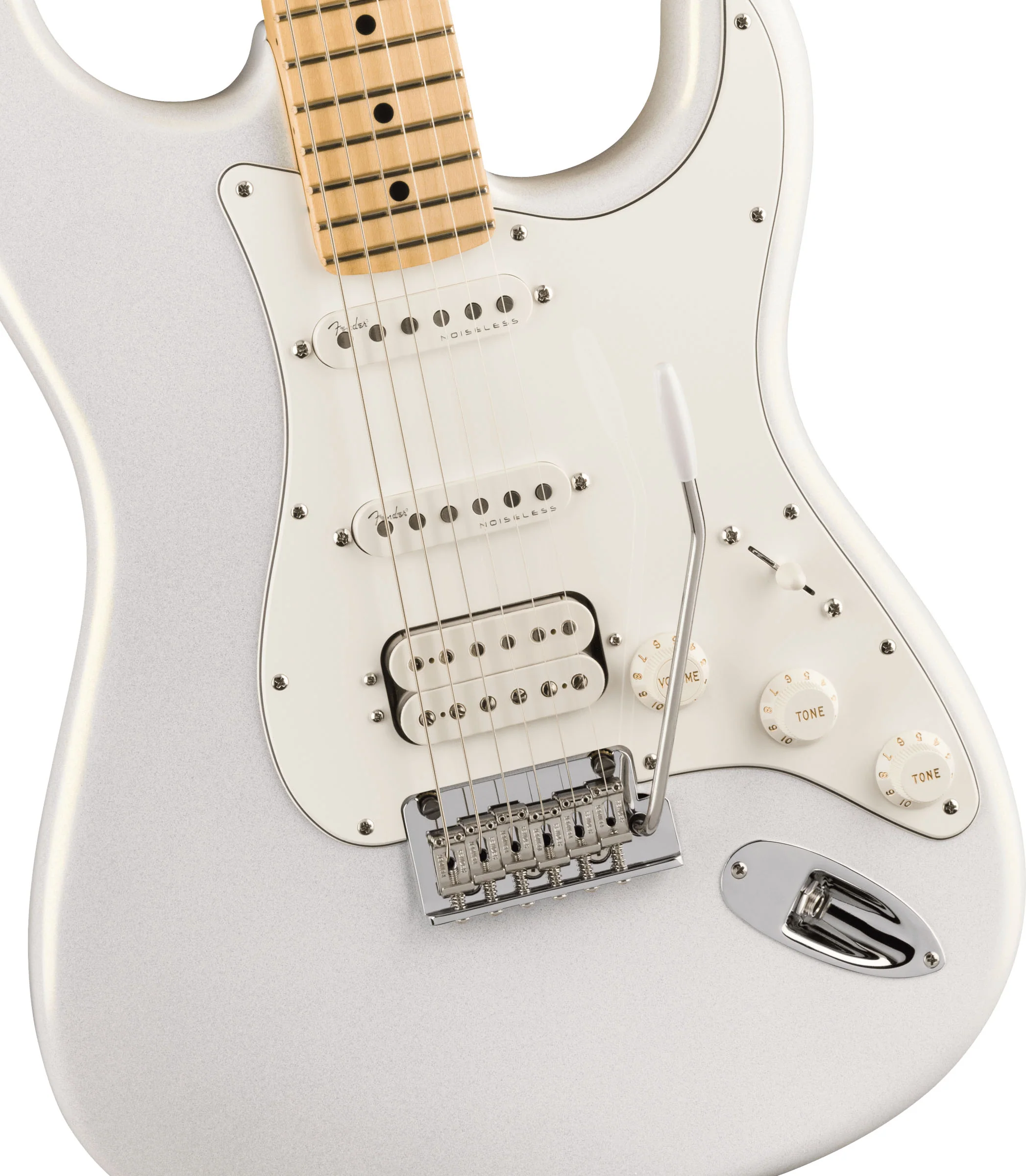FENDER JUANES STRATOCASTER MN GUITARRA ELECTRICA LUNA WHITE - Image 4