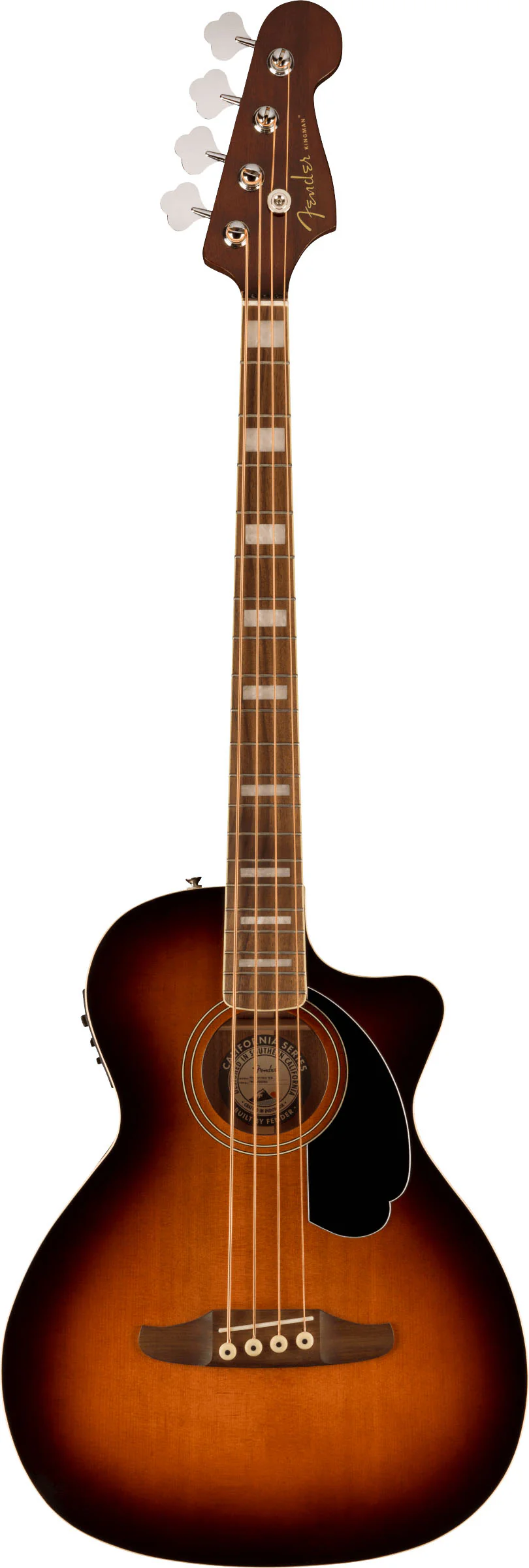 FENDER KINGMAN BASS WN BAJO ELECTROACUSTICO SHADED EDGE BURST