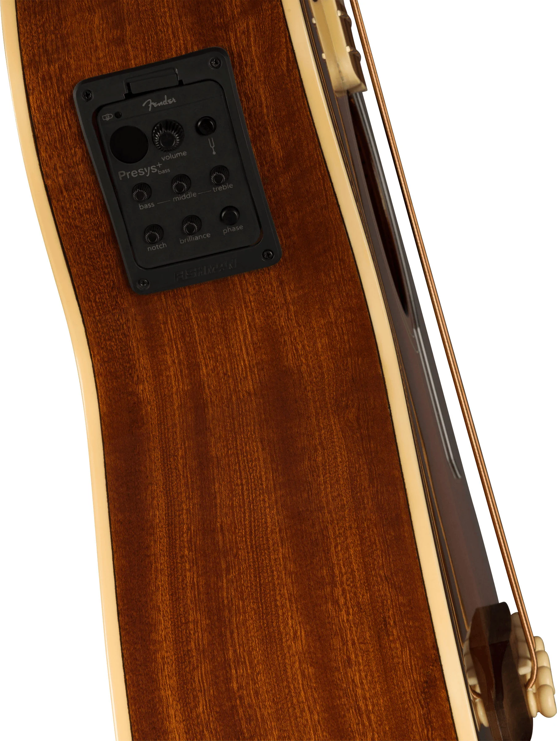 FENDER KINGMAN BASS WN BAJO ELECTROACUSTICO SHADED EDGE BURST - Image 5