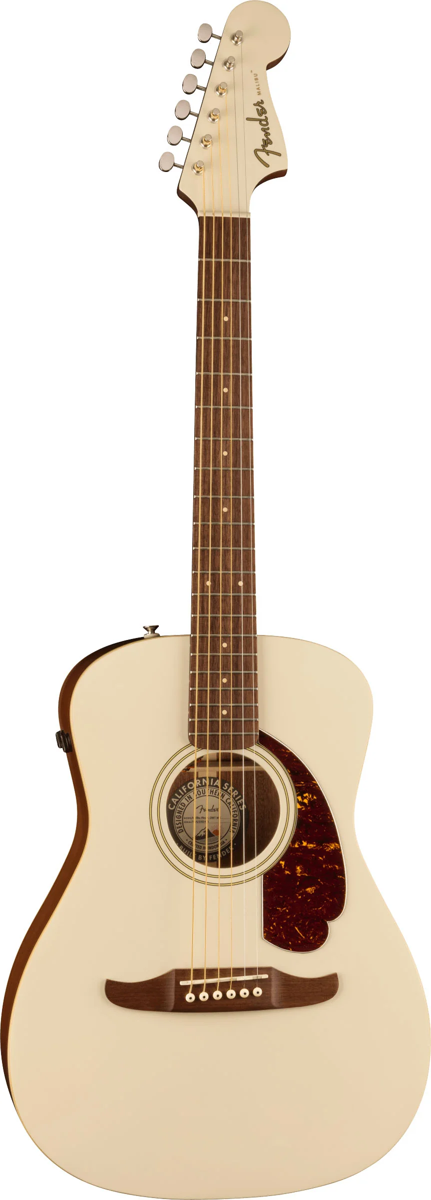 FENDER MALIBU PLAYER WN GUITARRA ELECTROACUSTICA OLYMPIC WHITE - Image 2