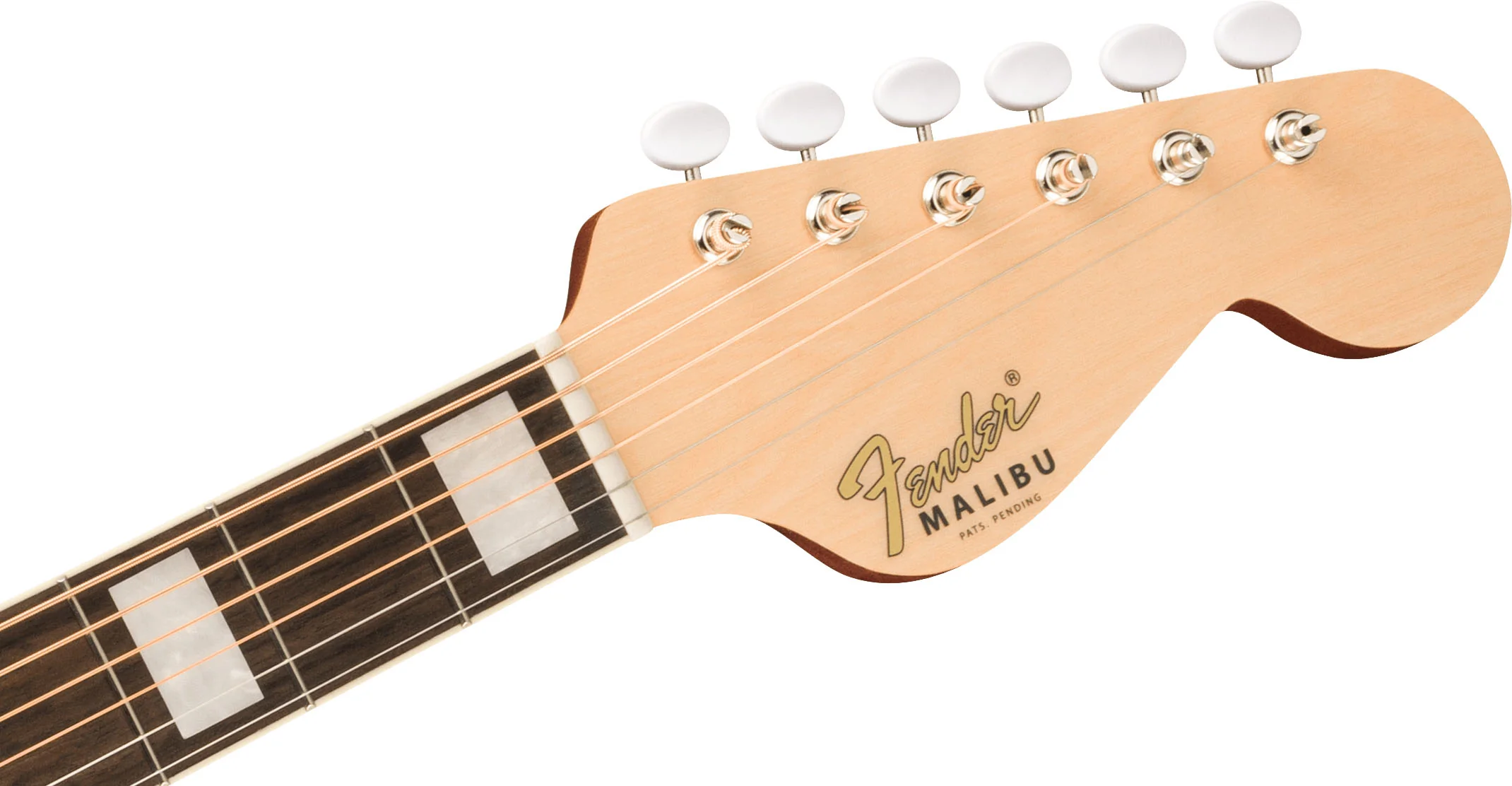 FENDER MALIBU VINTAGE OV GUITARRA ELECTROACUSTICA AGED NATURAL - Image 6