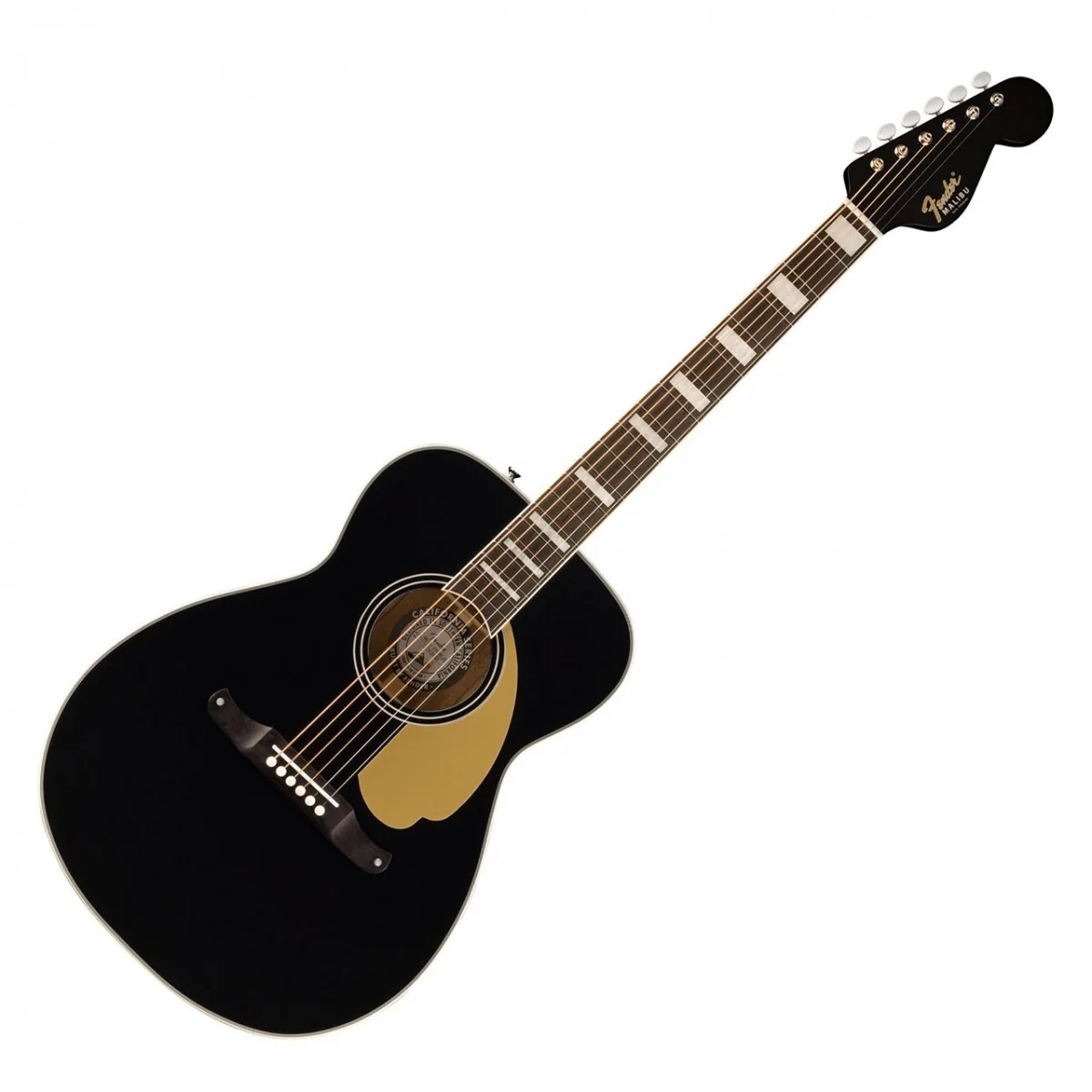 FENDER MALIBU VINTAGE OV GUITARRA ELECTROACUSTICA NEGRA - Image 10