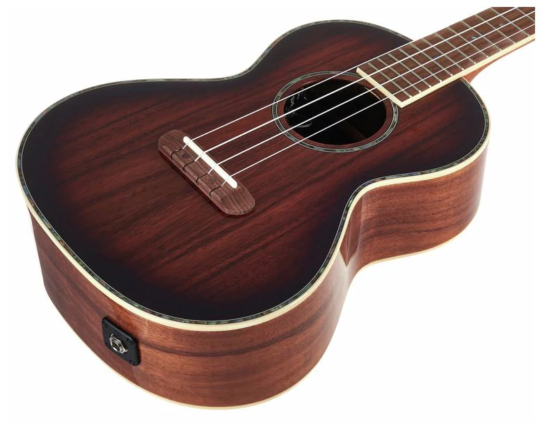 FENDER MONTECITO UKELELE ELECTRIFICADO TENOR SHADED EDGE BURST - Image 13