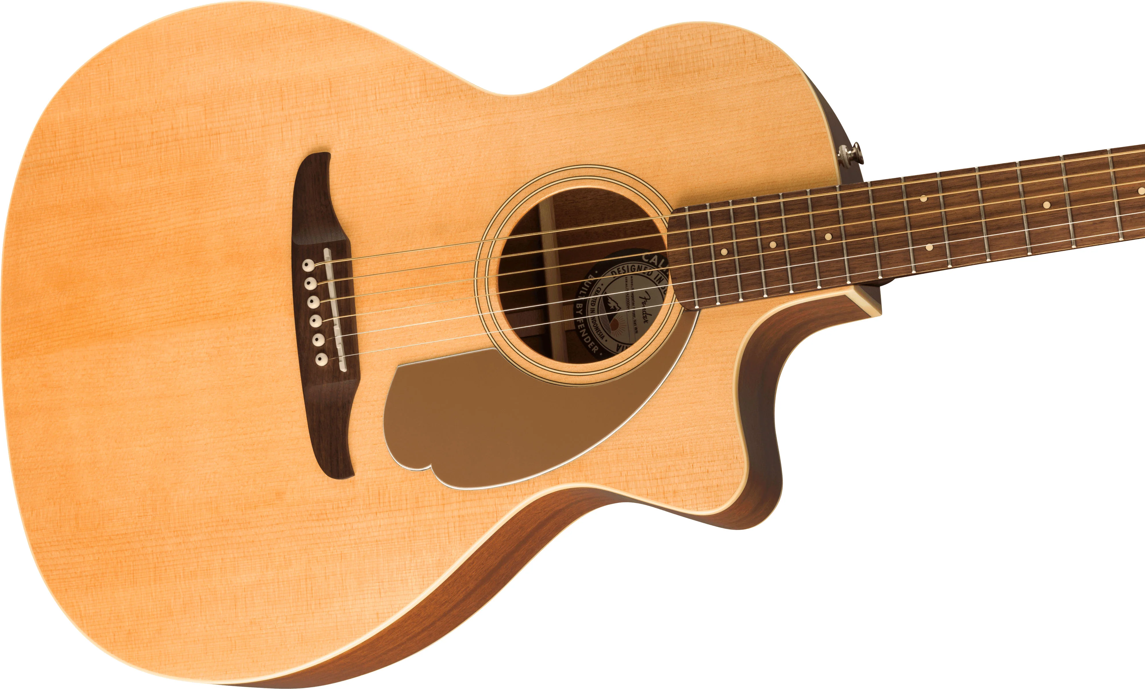 FENDER NEWPORTER PLAYER WN GUITARRA ELECTROACUSTICA NATURAL - Image 4