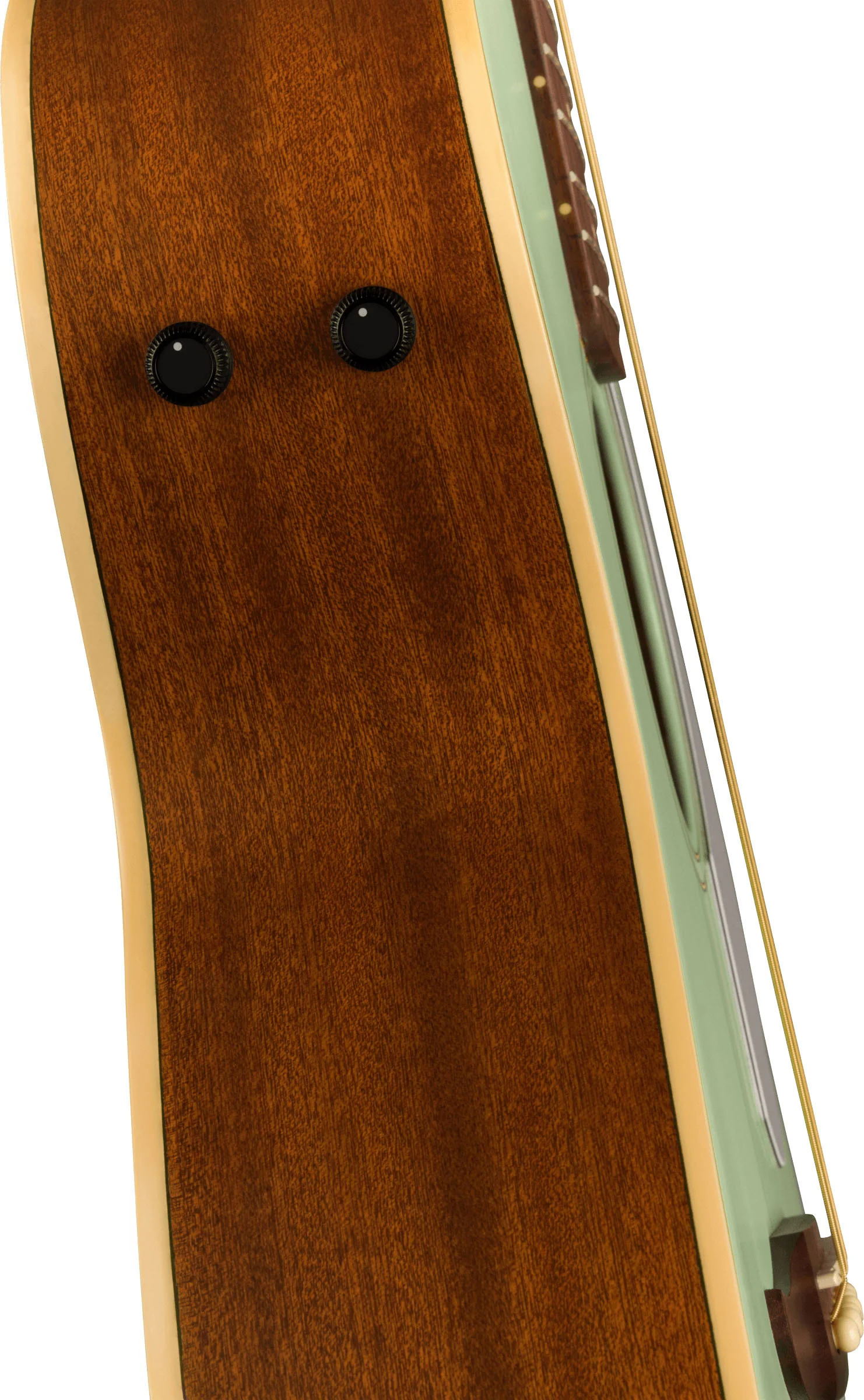 FENDER NEWPORTER PLAYER WN GUITARRA ELECTROACUSTICA SURF GREEN - Image 5