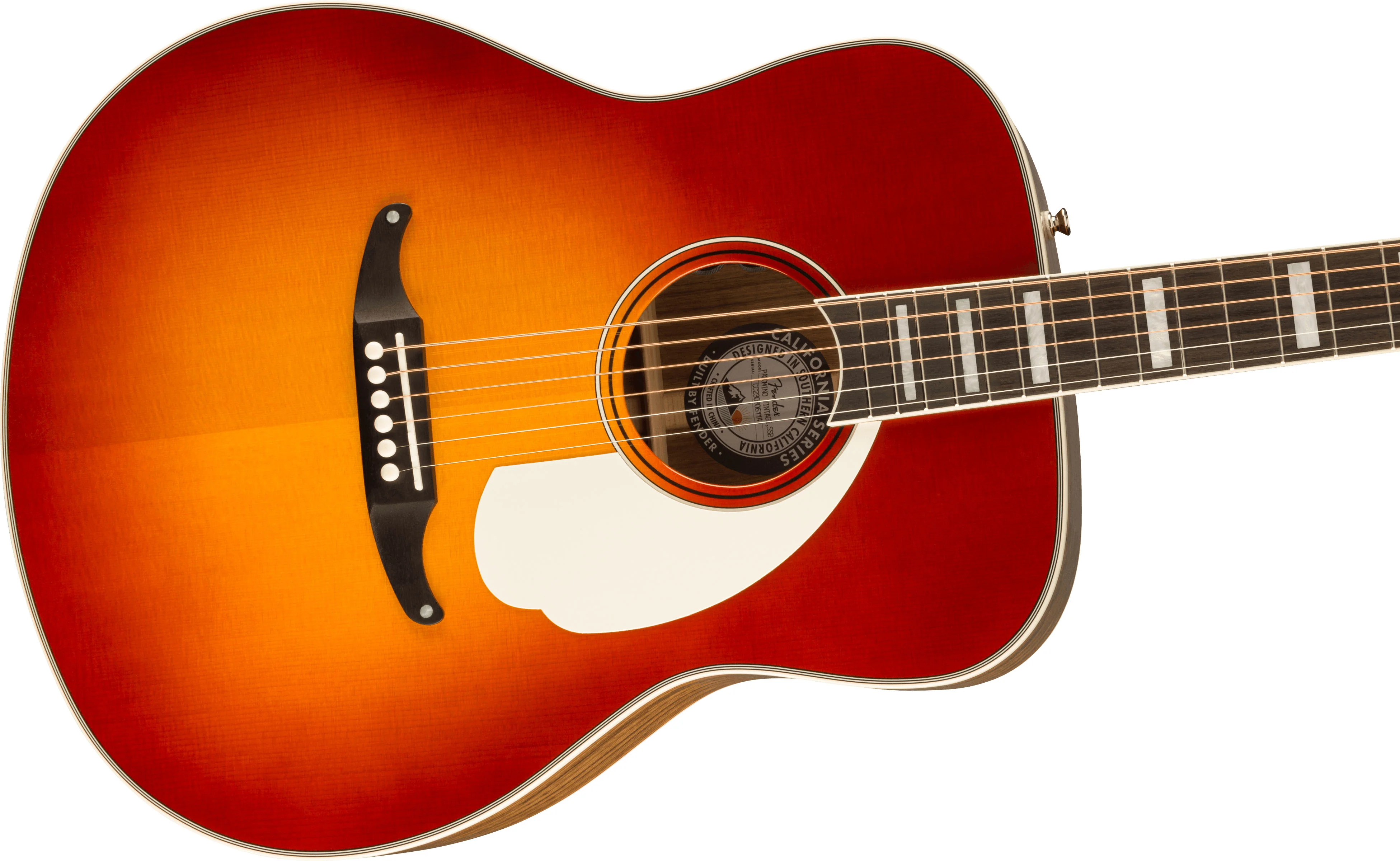 FENDER PALOMINO VINTAGE OV GUITARRA ELECTROACUSTICA SIENNA SUNBURST - Image 4