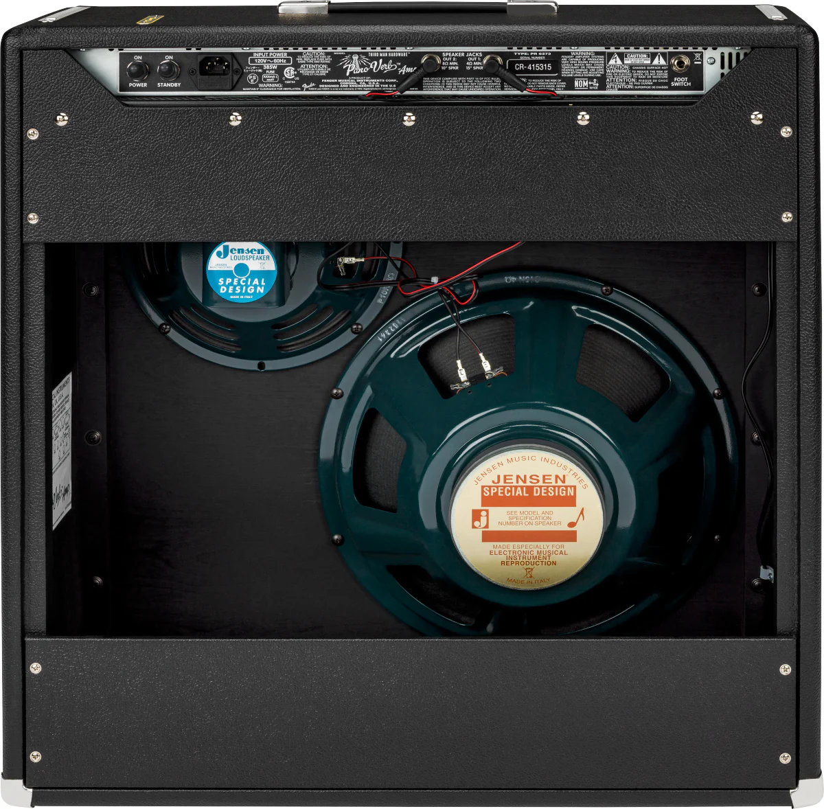 FENDER PANO VERB JACK WHITE AMPLIFICADOR GUITARRA - Image 2