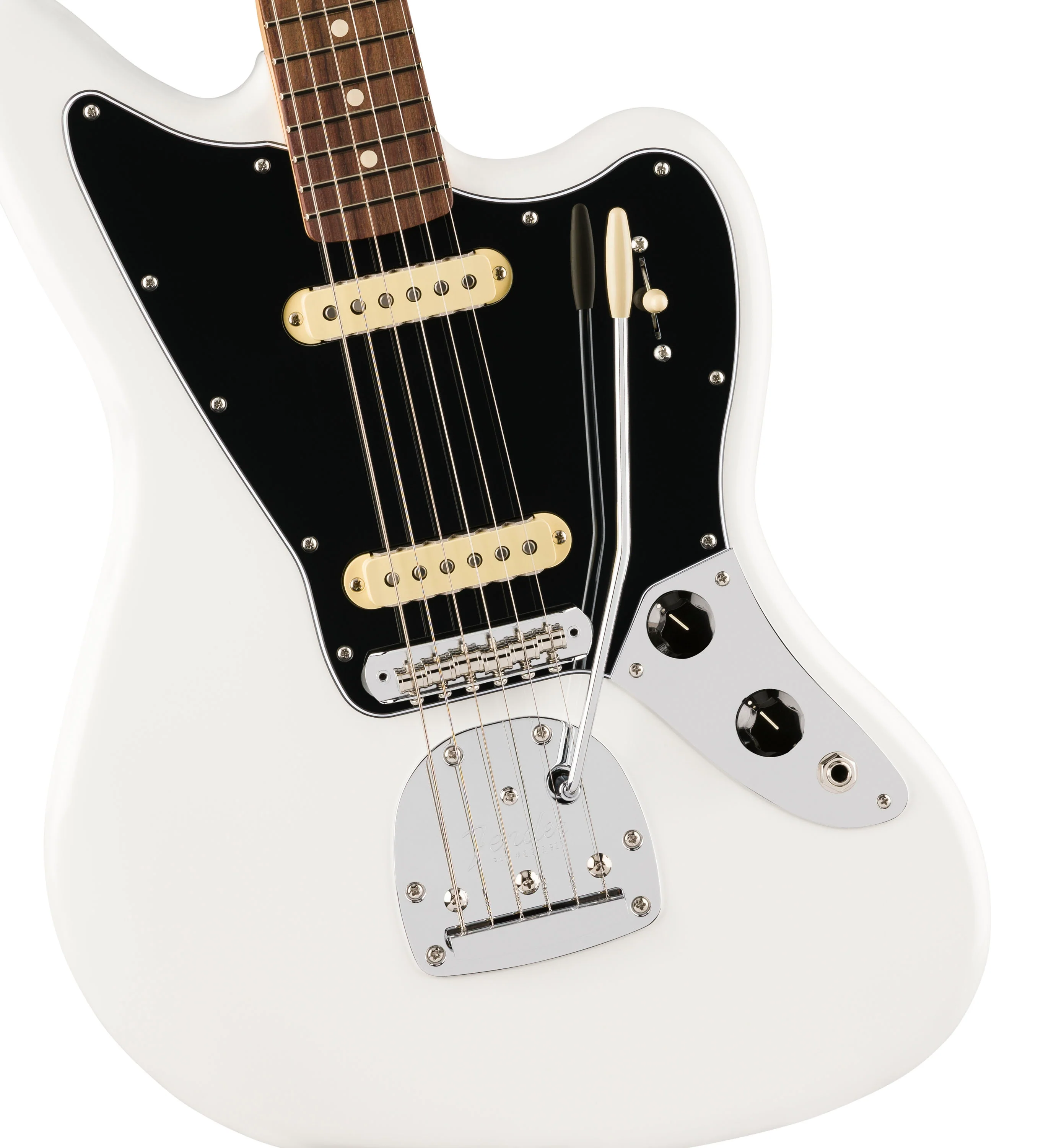 FENDER PLAYER II JAGUAR RW GUITARRA ELECTRICA POLAR WHITE - Image 4