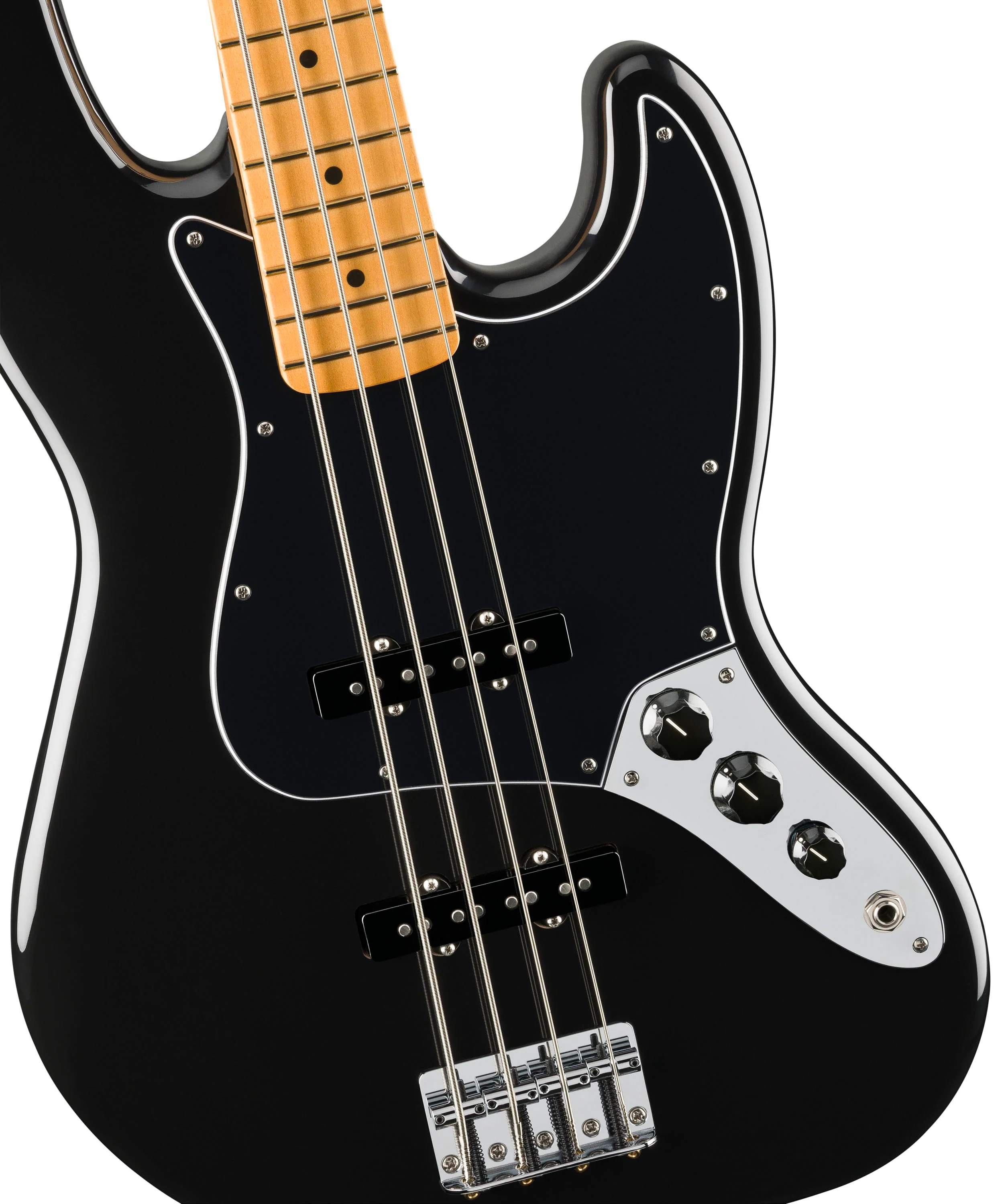 FENDER PLAYER II JAZZ BASS MN BAJO ELECTRICO BLACK - Image 4