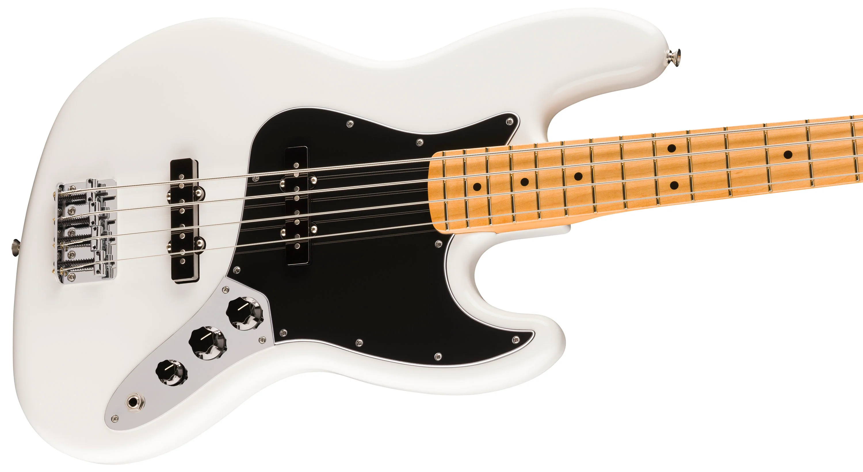 FENDER PLAYER II JAZZ BASS MN BAJO ELECTRICO POLAR WHITE - Image 3
