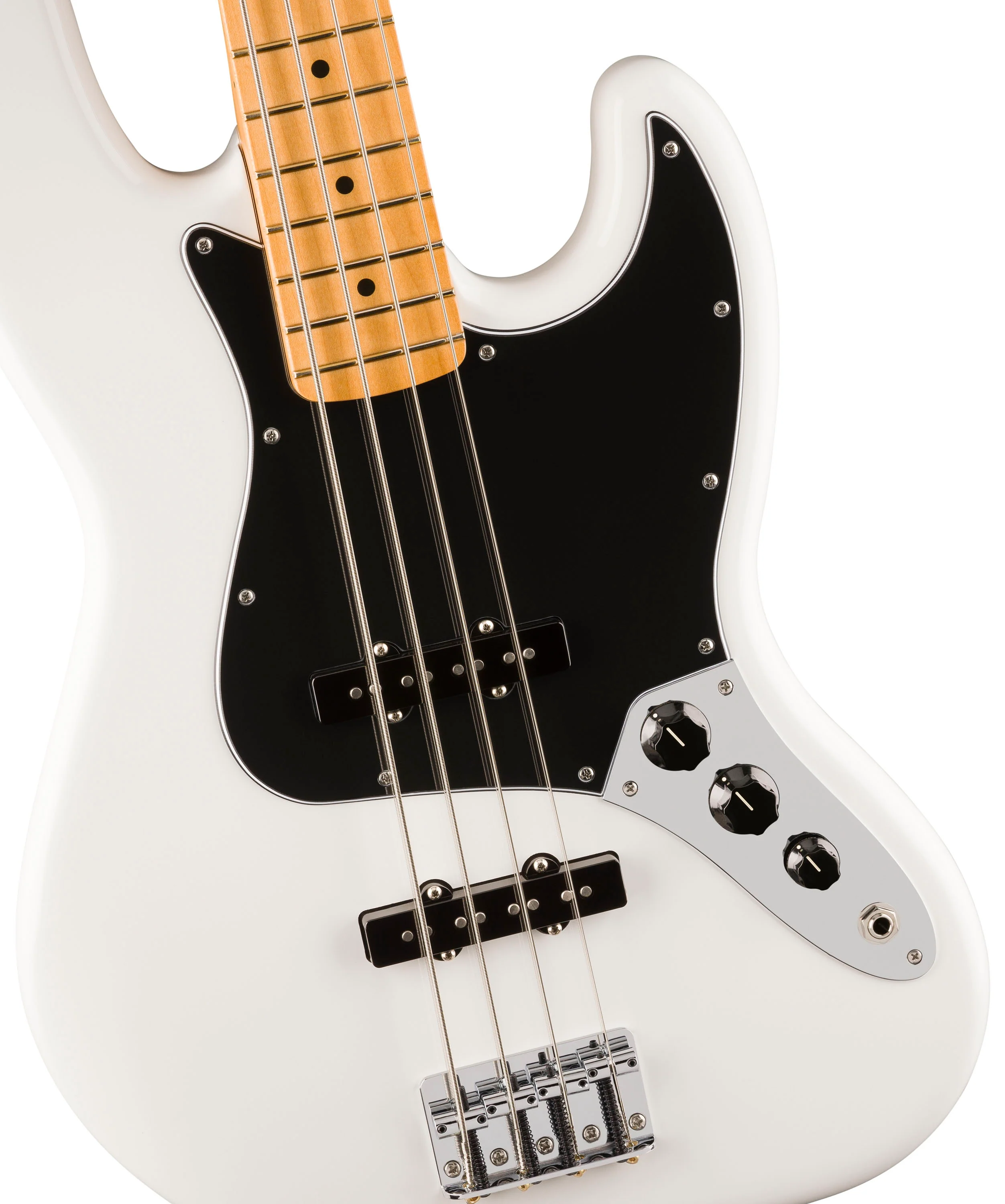 FENDER PLAYER II JAZZ BASS MN BAJO ELECTRICO POLAR WHITE - Image 4