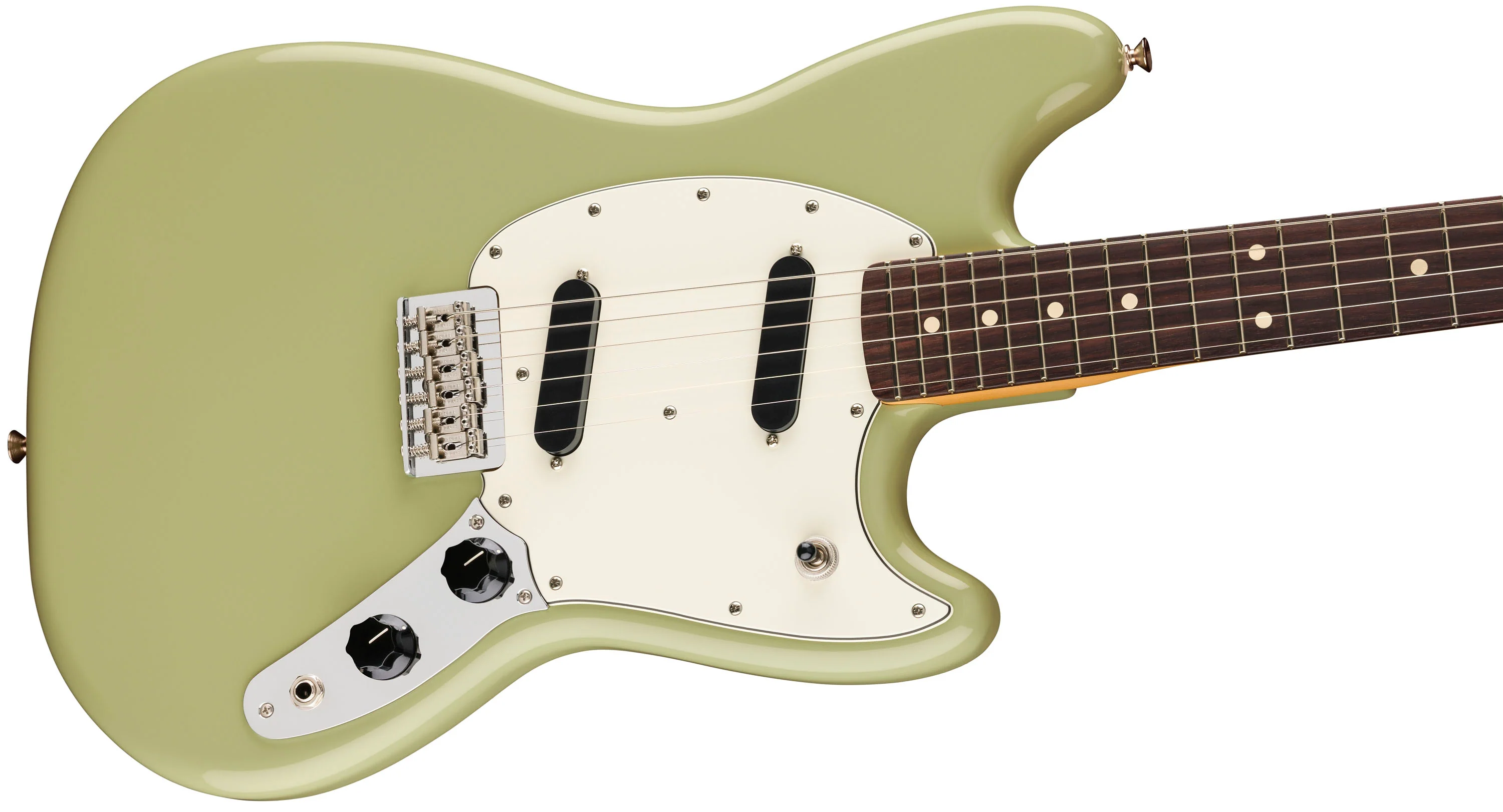 FENDER PLAYER II MUSTANG RW GUITARRA ELECTRICA BIRCH GREEN - Image 3