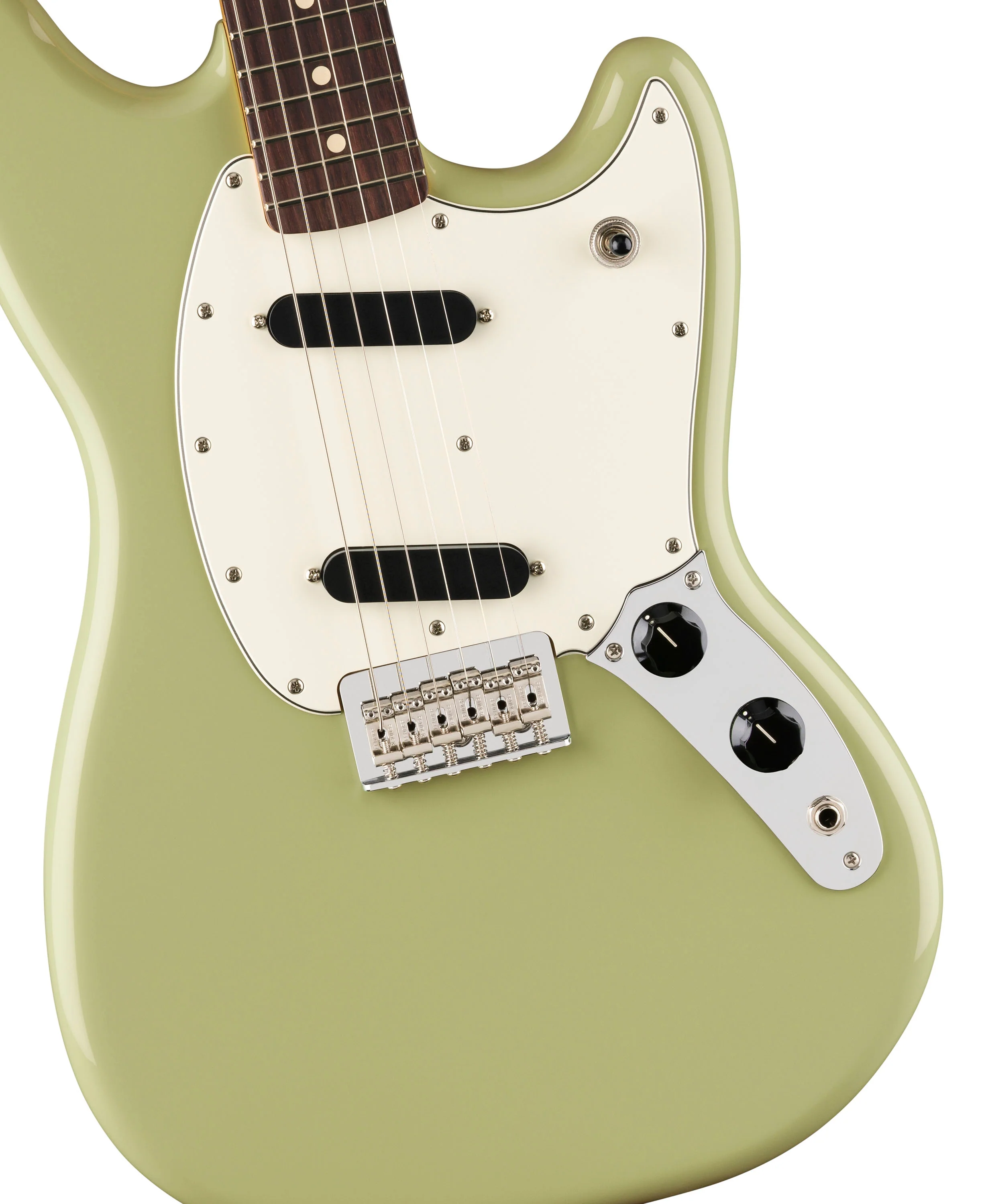 FENDER PLAYER II MUSTANG RW GUITARRA ELECTRICA BIRCH GREEN - Image 4